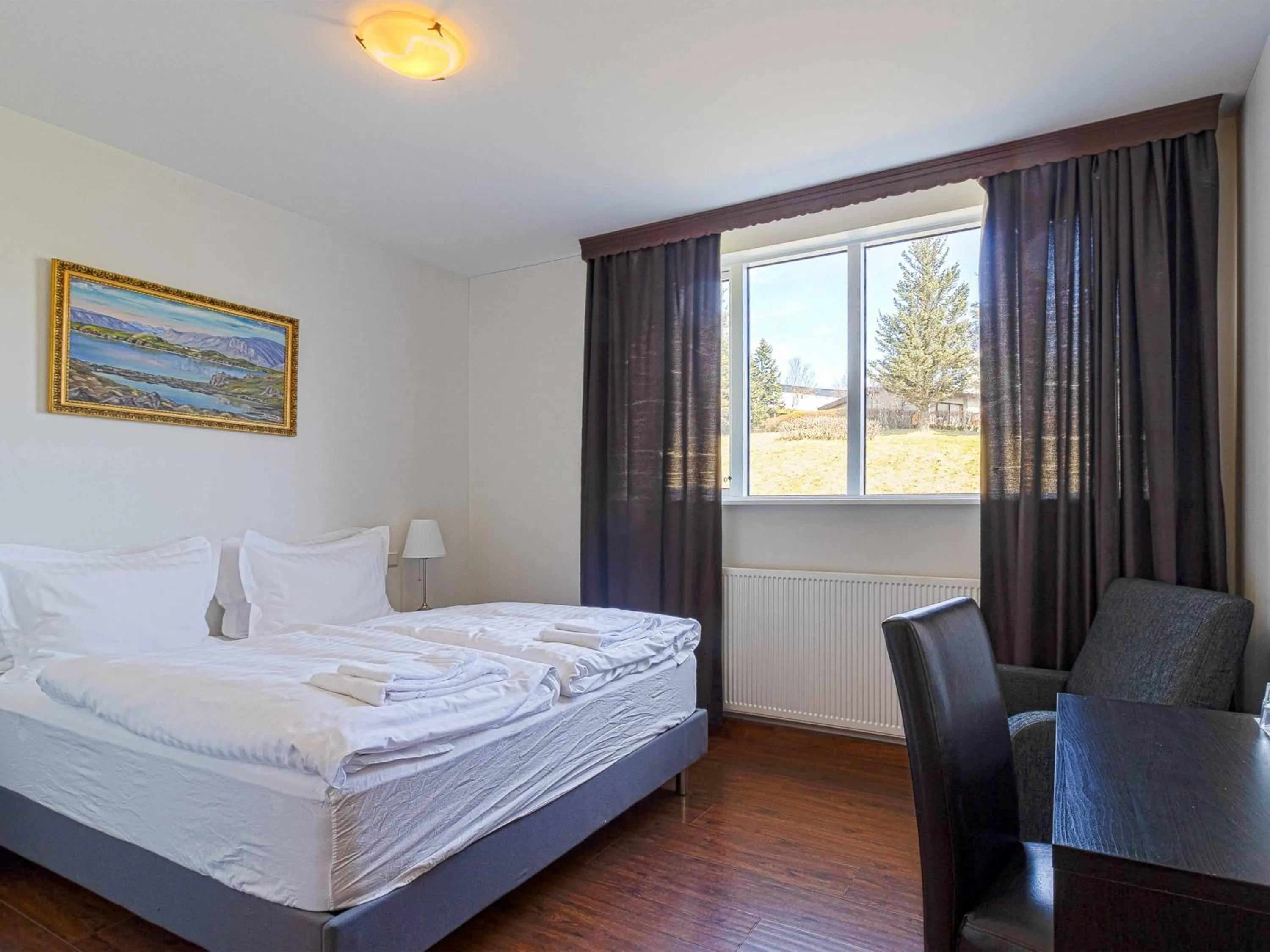 Bed in Hótel Húsavík