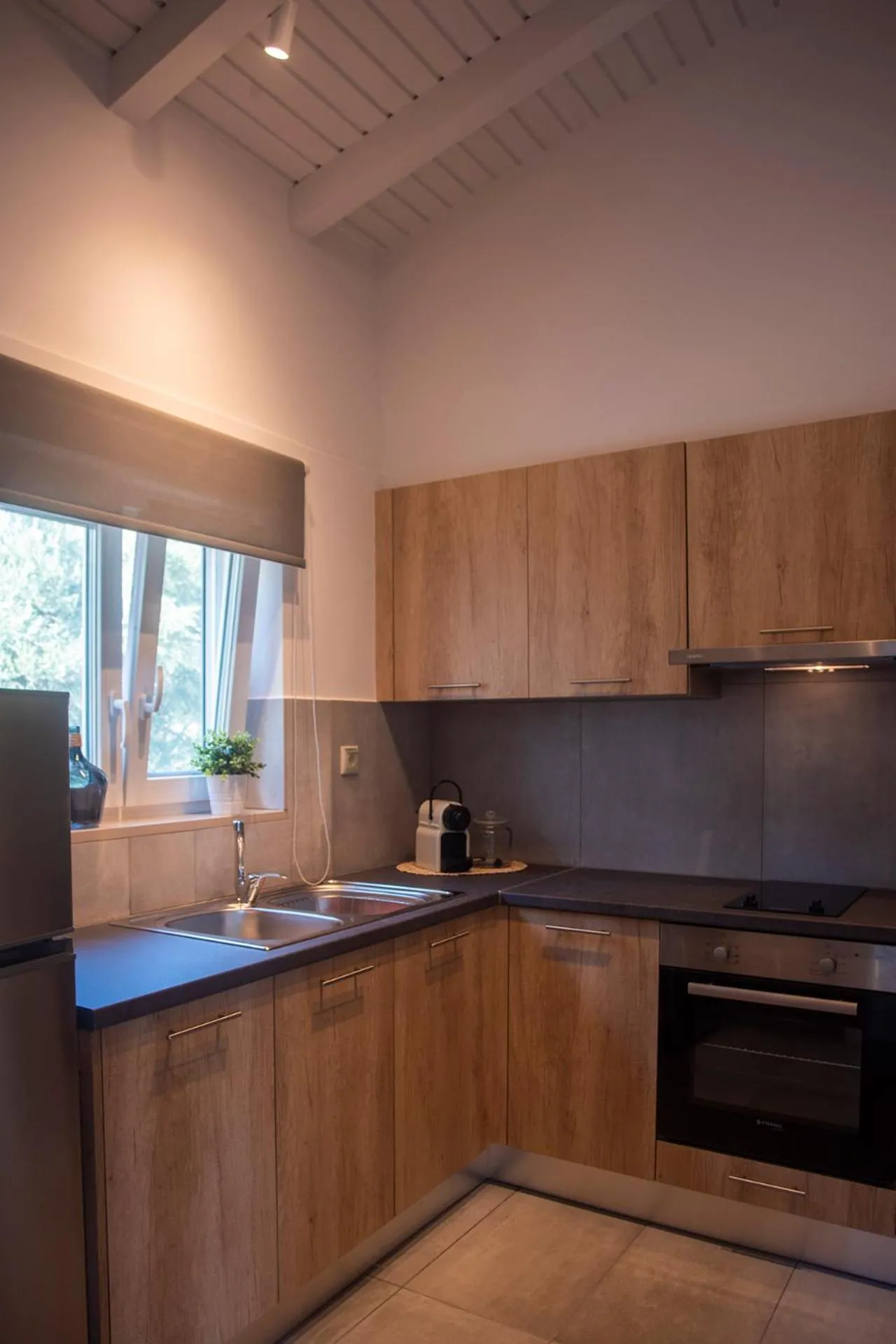 Kitchen or kitchenette in Avali luxury houses