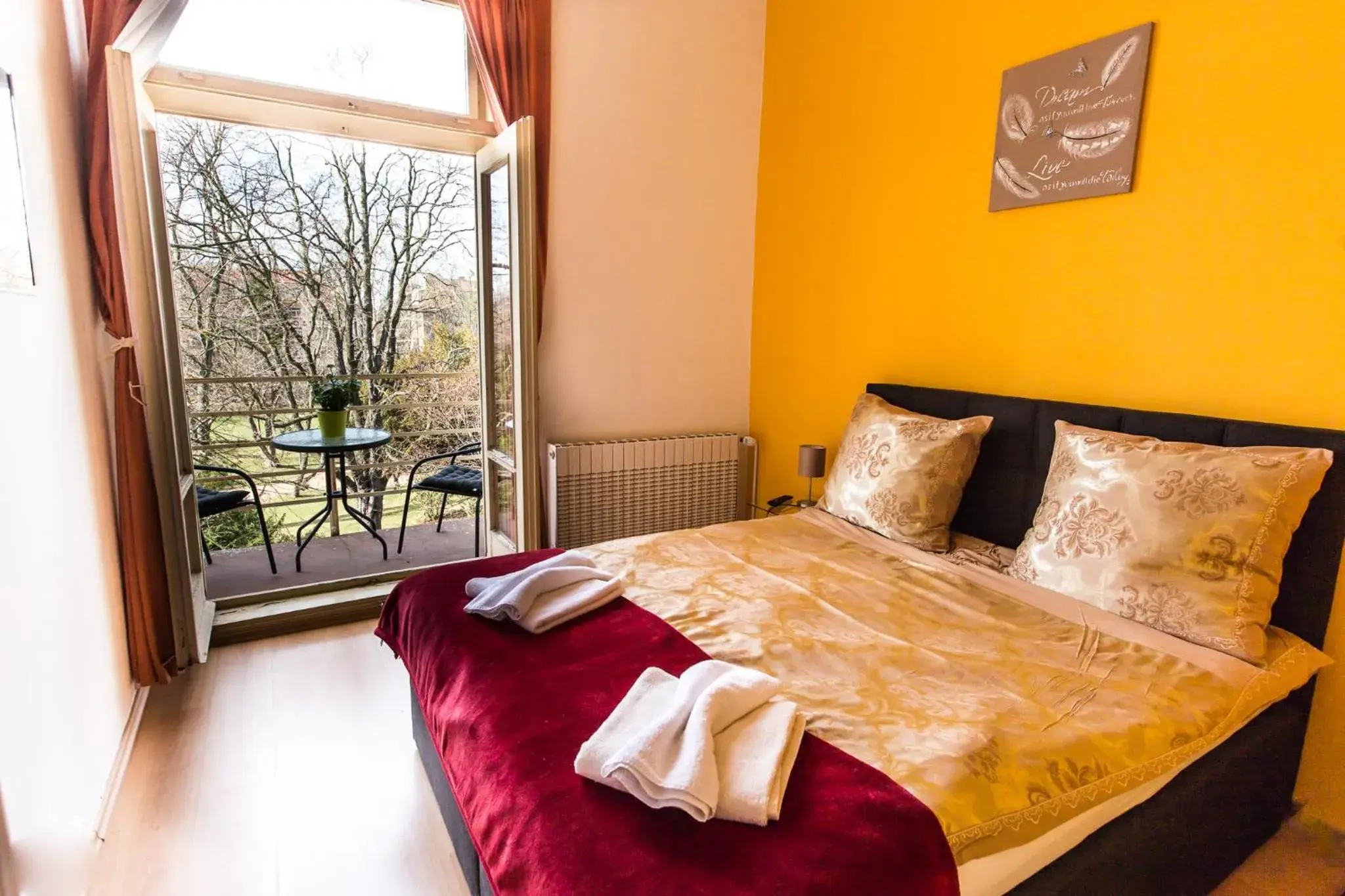 Double Room with Balcony in Penzion Alfa Poděbrady Double Room with Balcony in Penzion Alfa Poděbrady