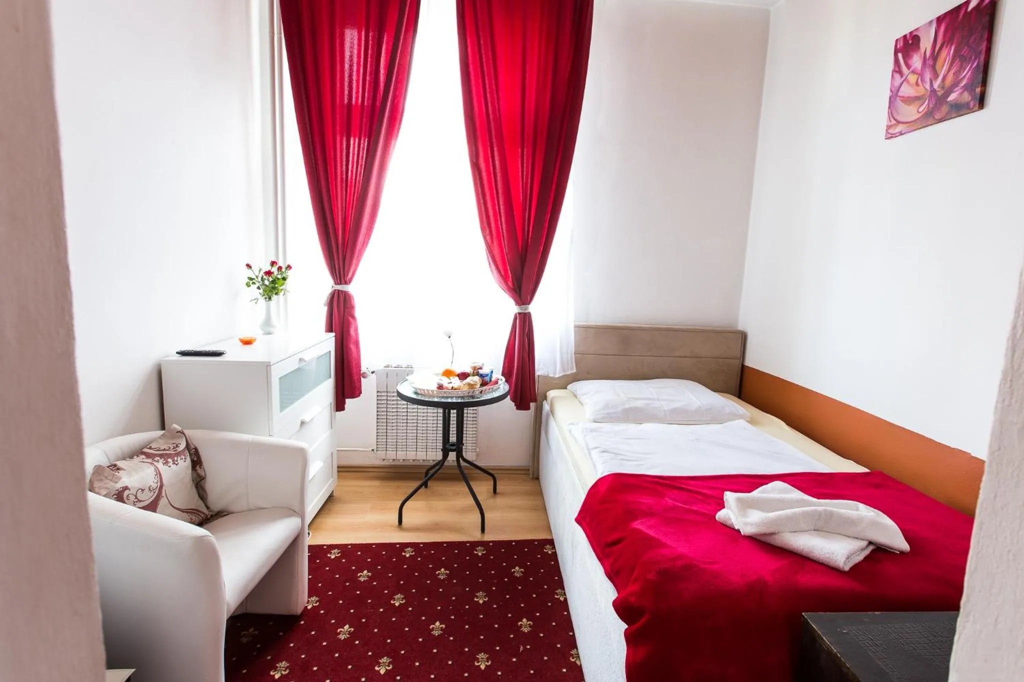 Single Room with Private Bathroom in Penzion Alfa Poděbrady