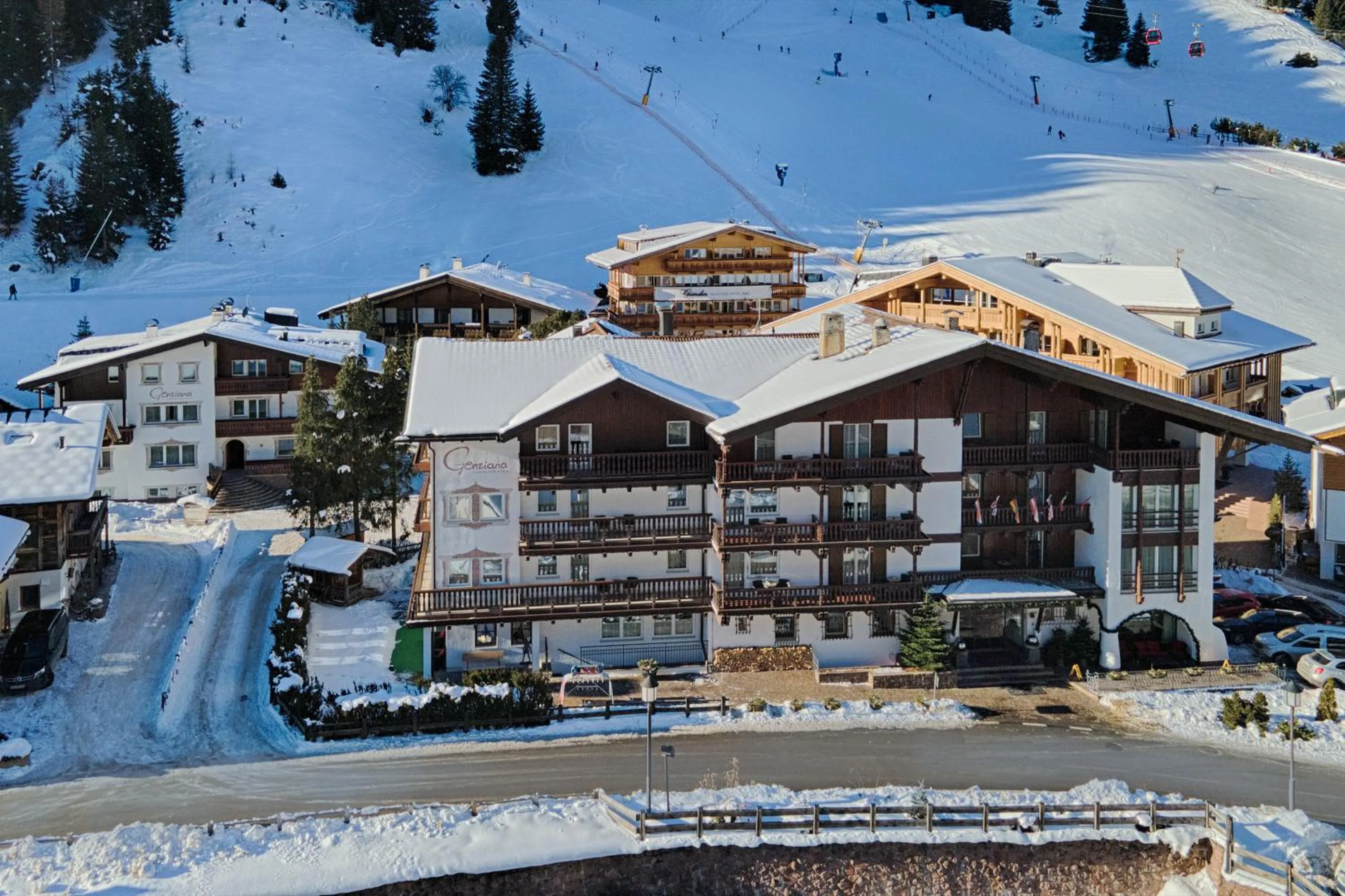 Property building in Hotel Genziana