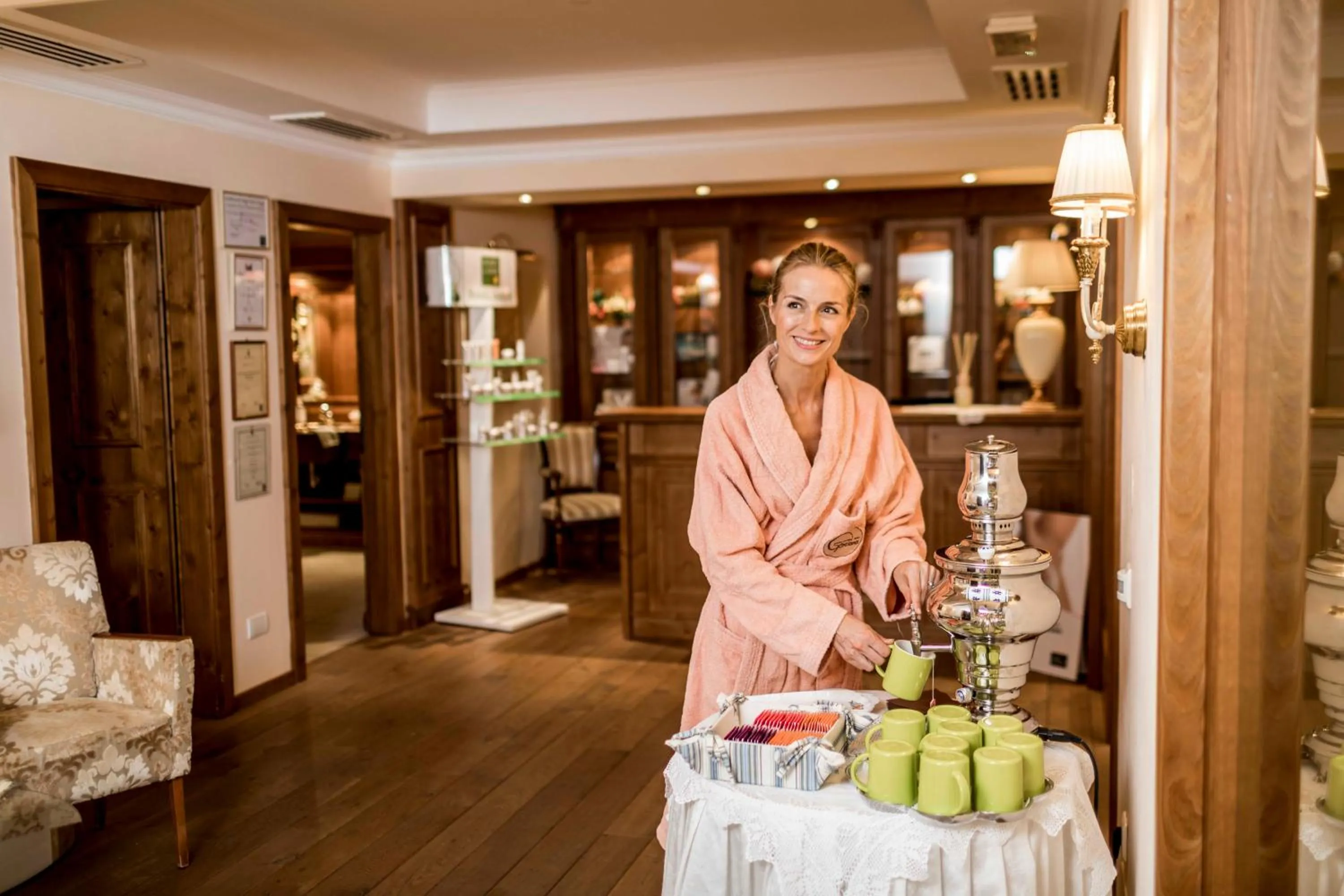 Spa and wellness centre/facilities in Hotel Genziana