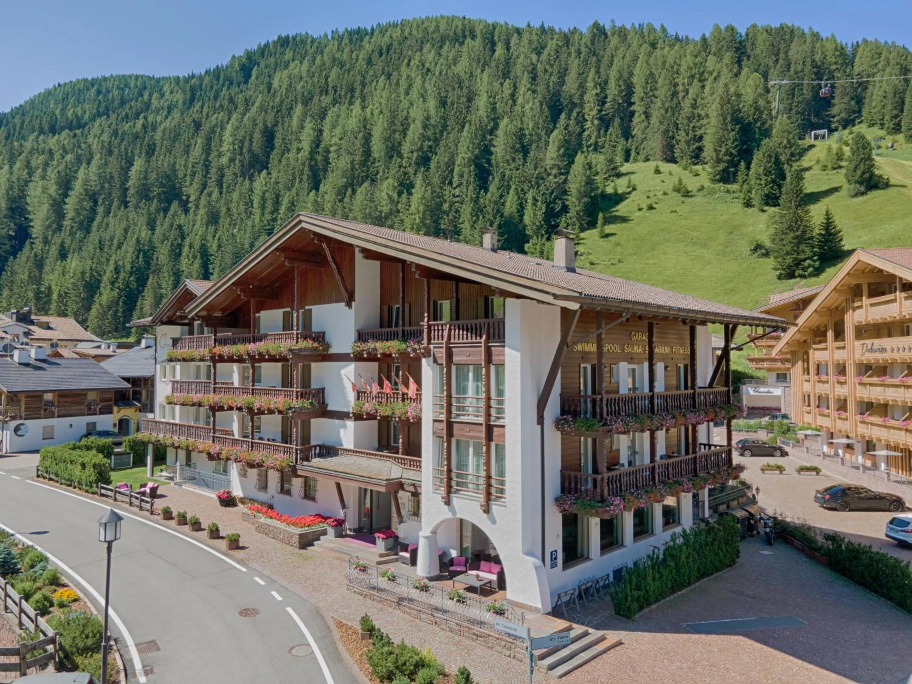 Property building in Hotel Genziana