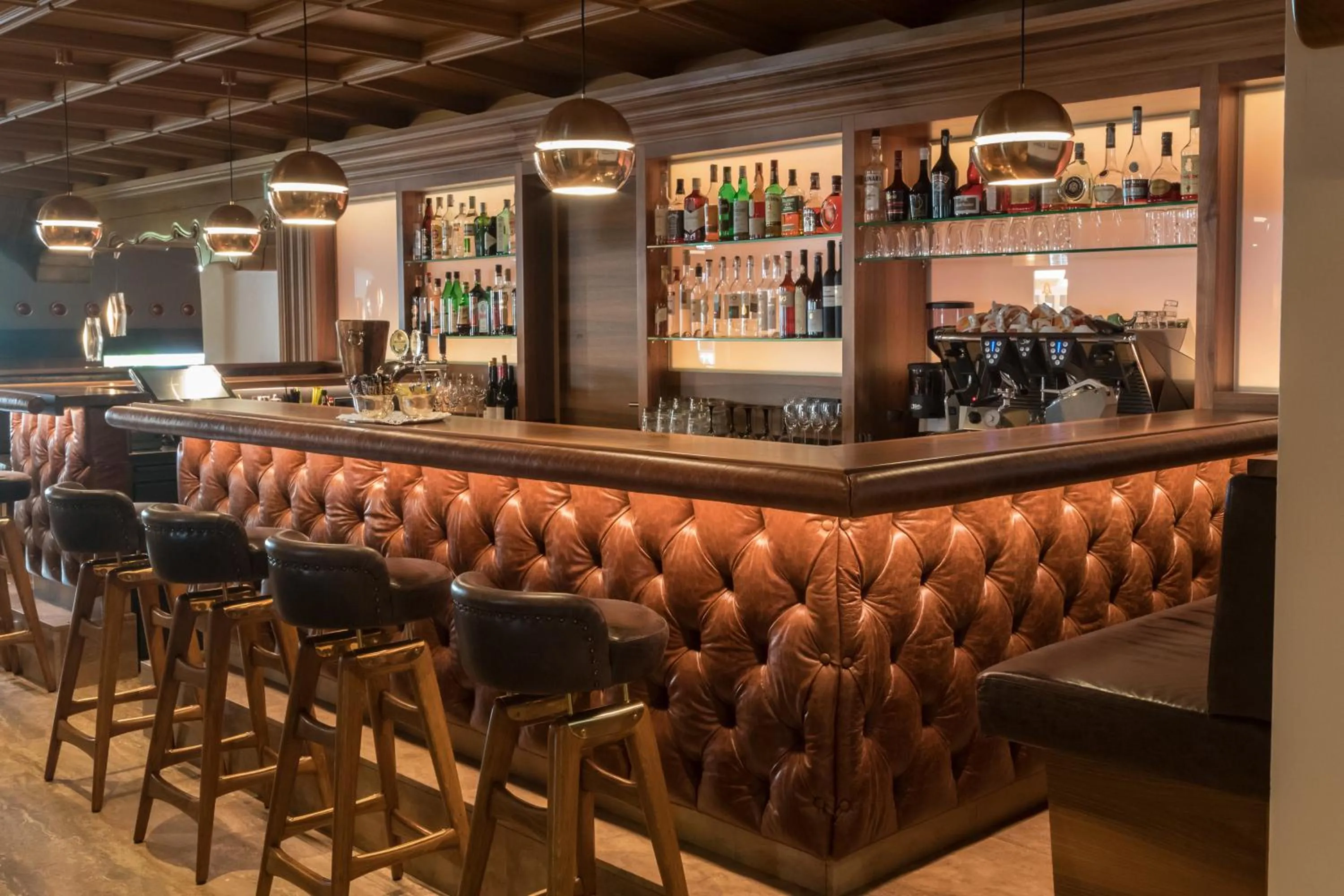 Lounge or bar in Hotel Genziana