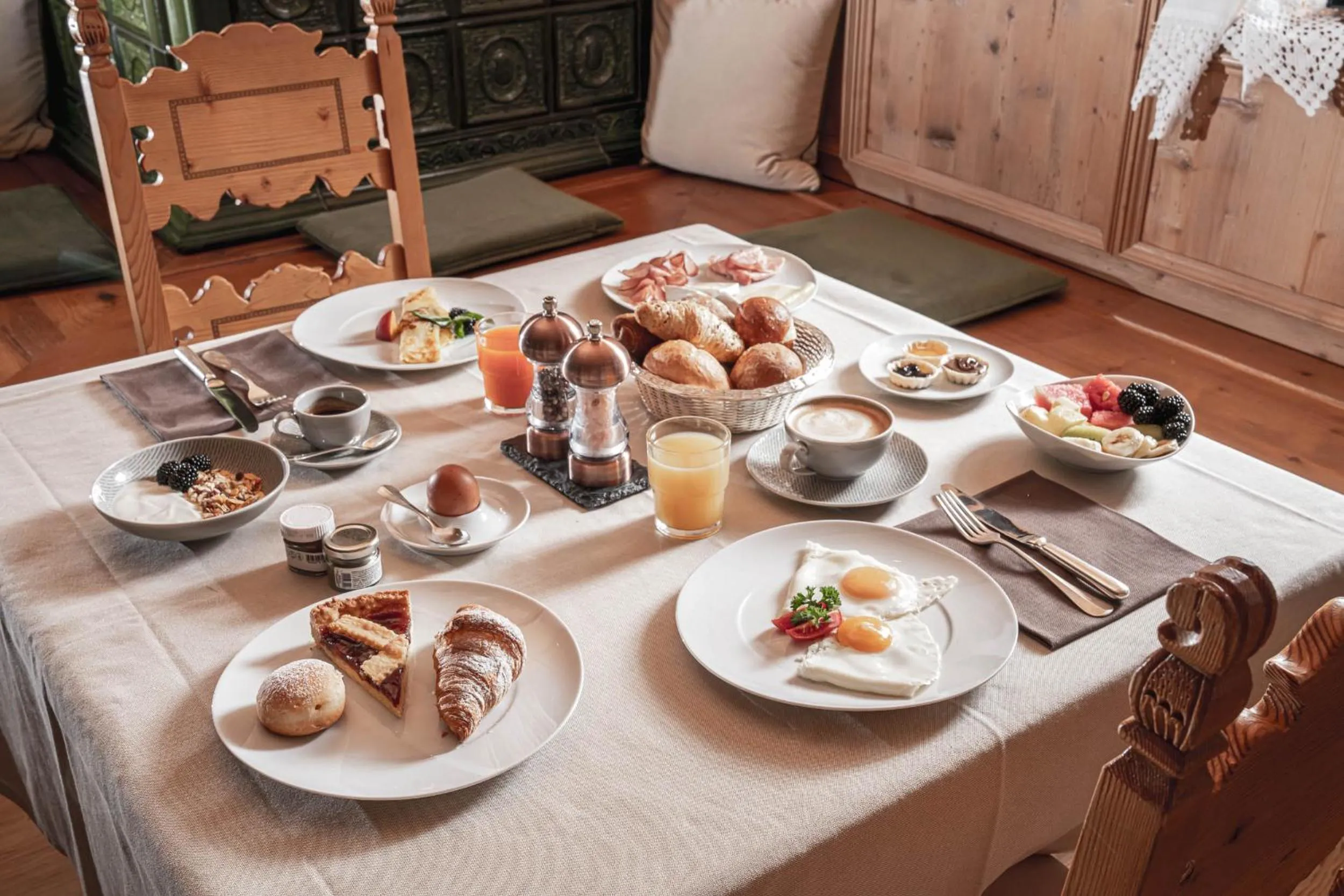 Breakfast in Hotel Genziana