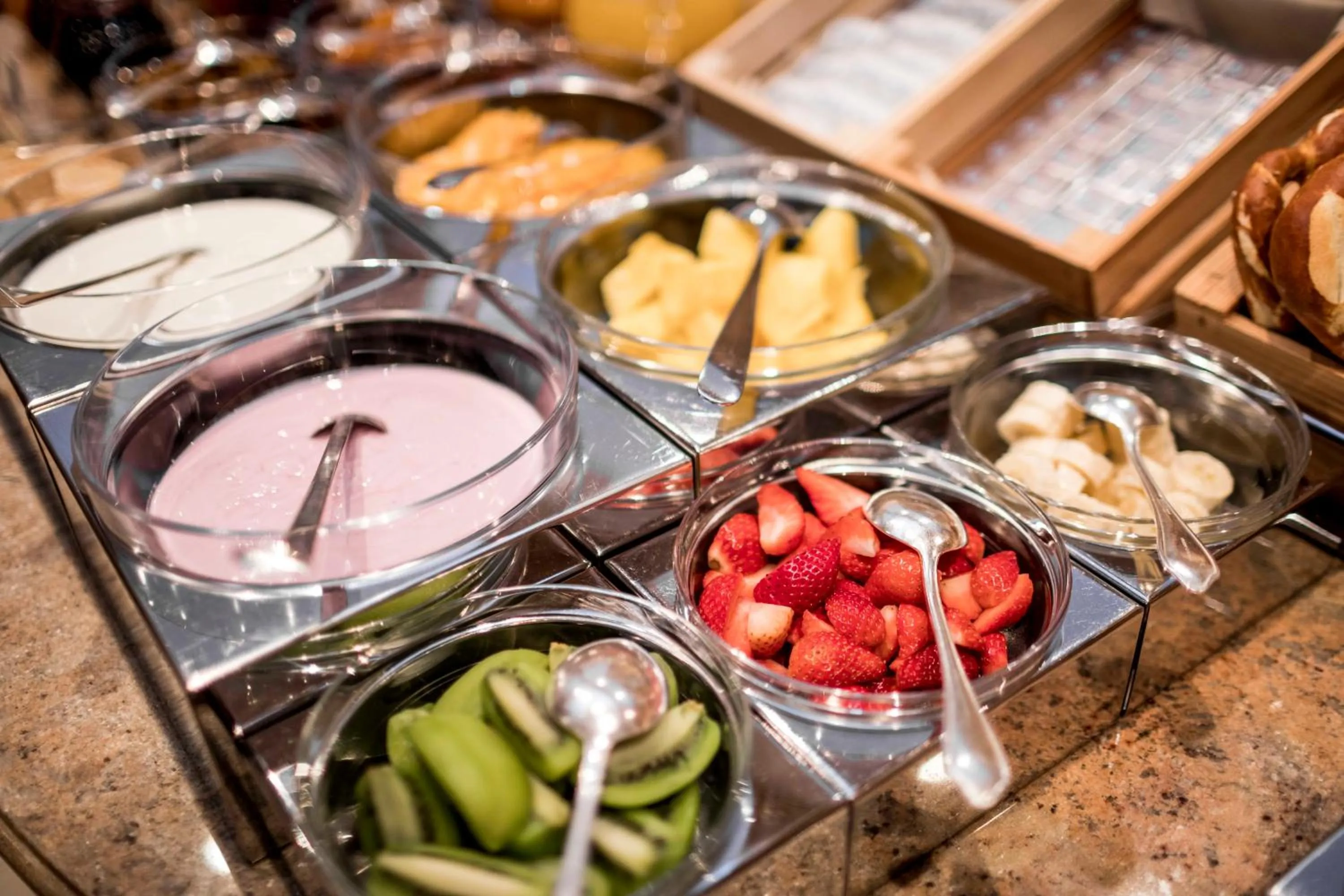 Food close-up in Hotel Genziana