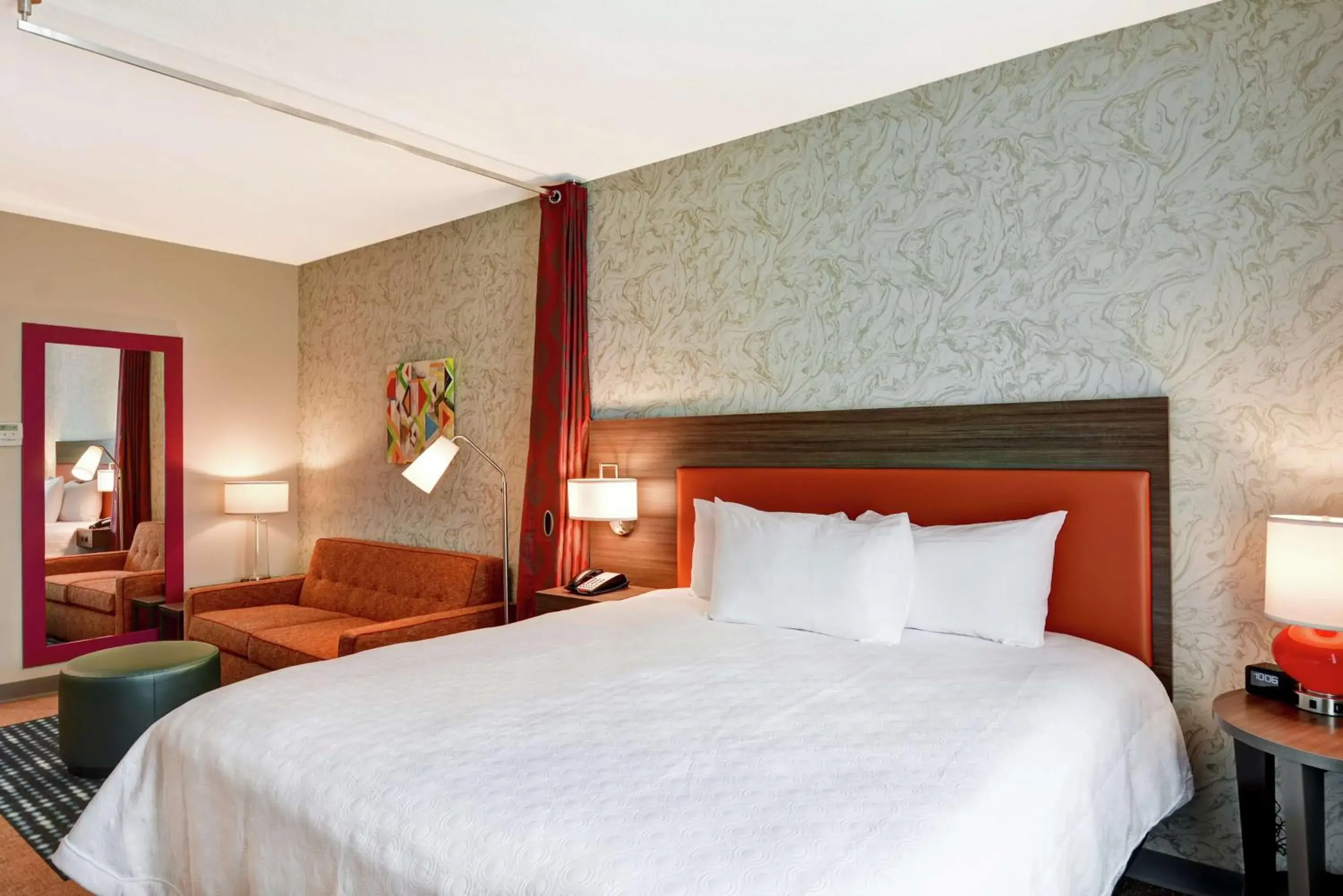 Bed in Home2 Suites by Hilton La Porte Bed in Home2 Suites by Hilton La Porte