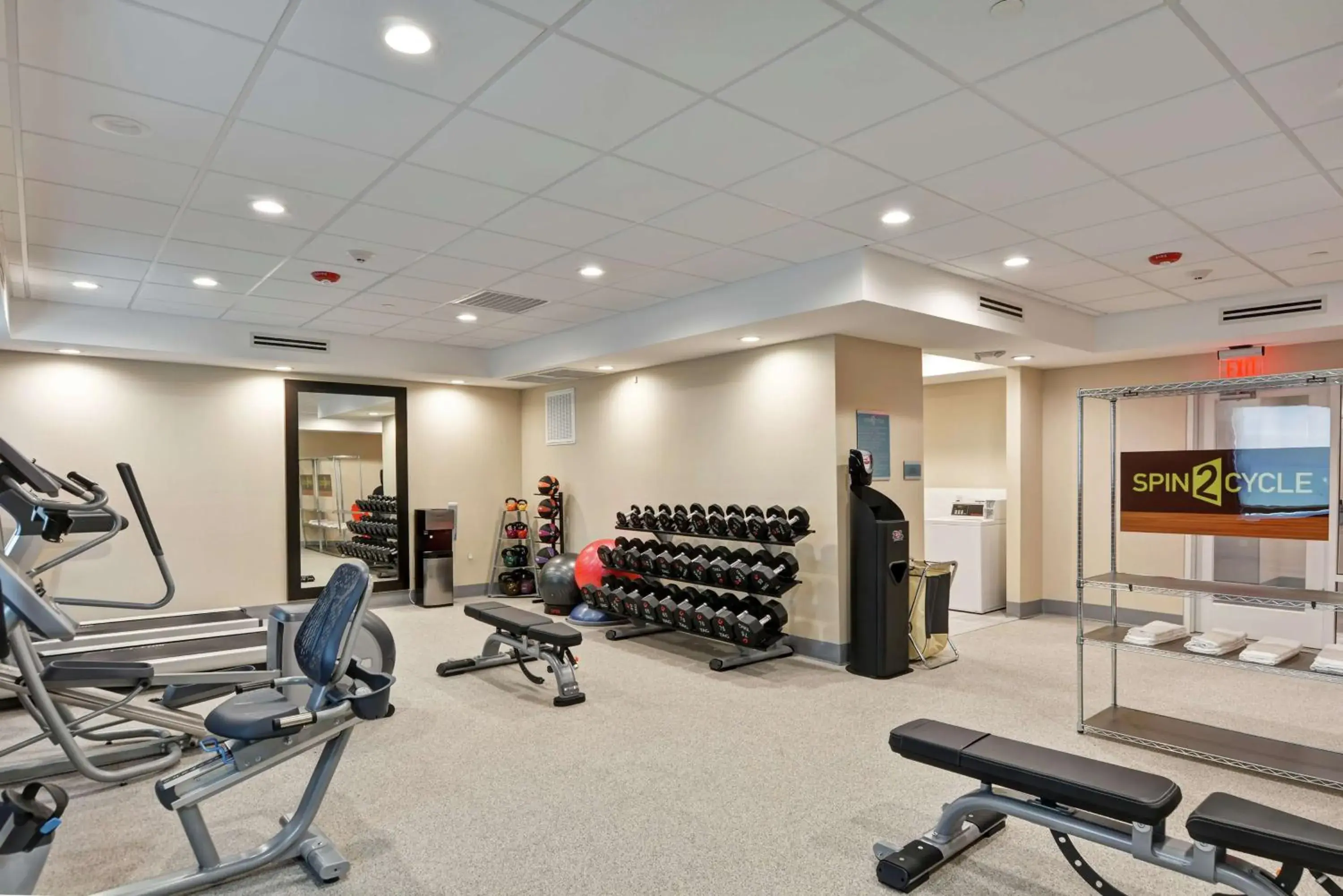 Fitness centre/facilities in Home2 Suites by Hilton La Porte Fitness centre/facilities in Home2 Suites by Hilton La Porte
