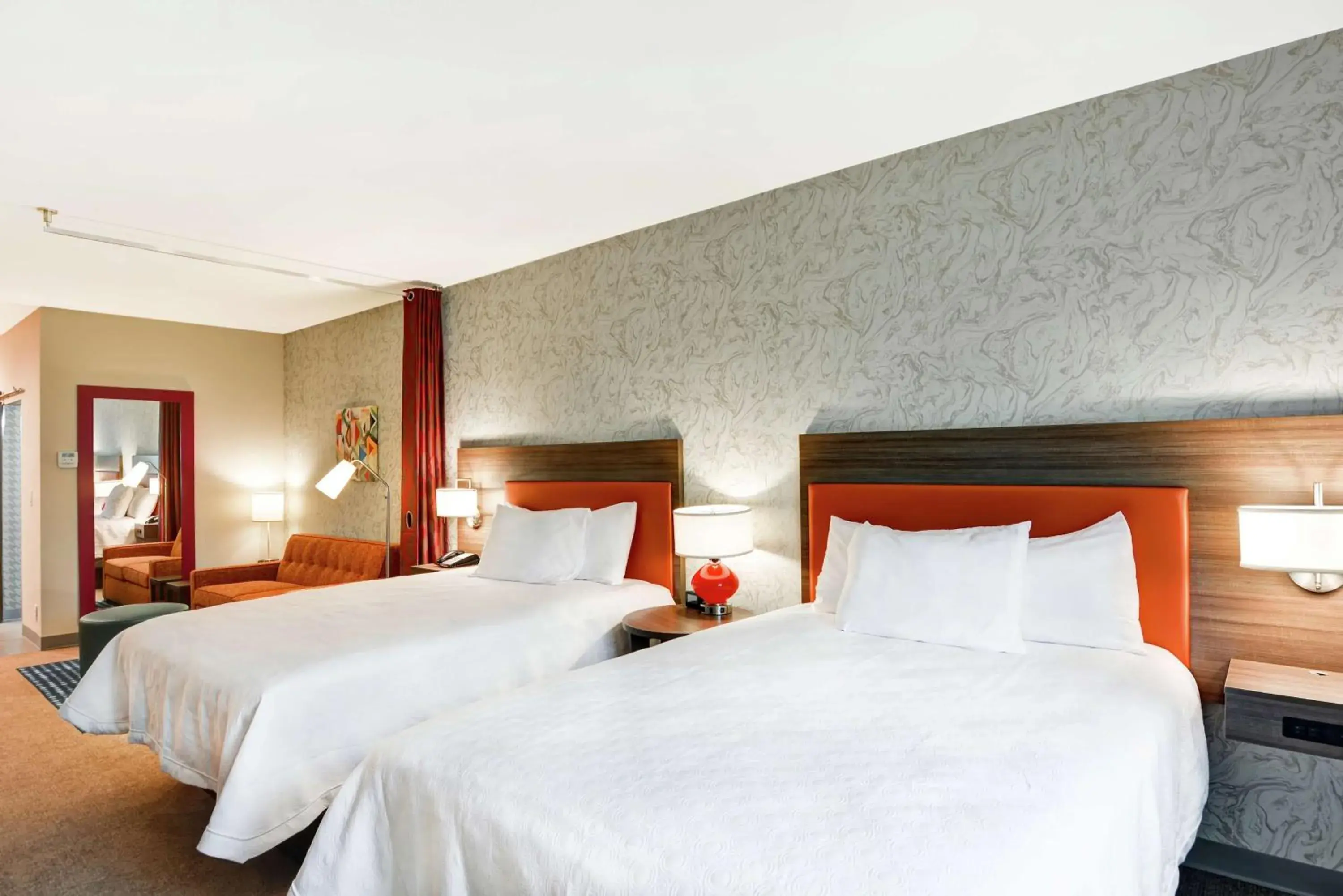 Bed in Home2 Suites by Hilton La Porte Bed in Home2 Suites by Hilton La Porte