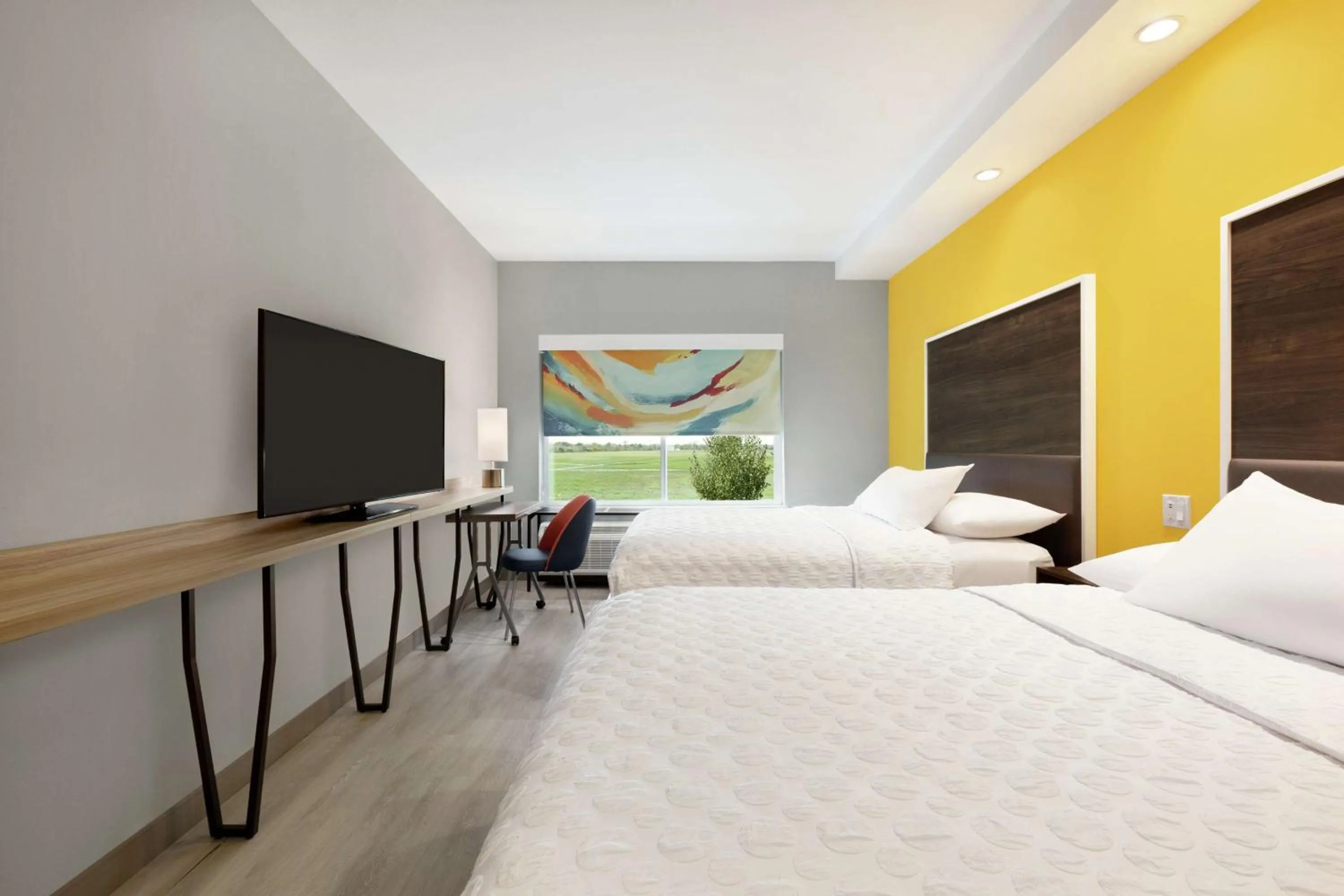 Bedroom, Bed in Tru by Hilton Webster Houston NASA