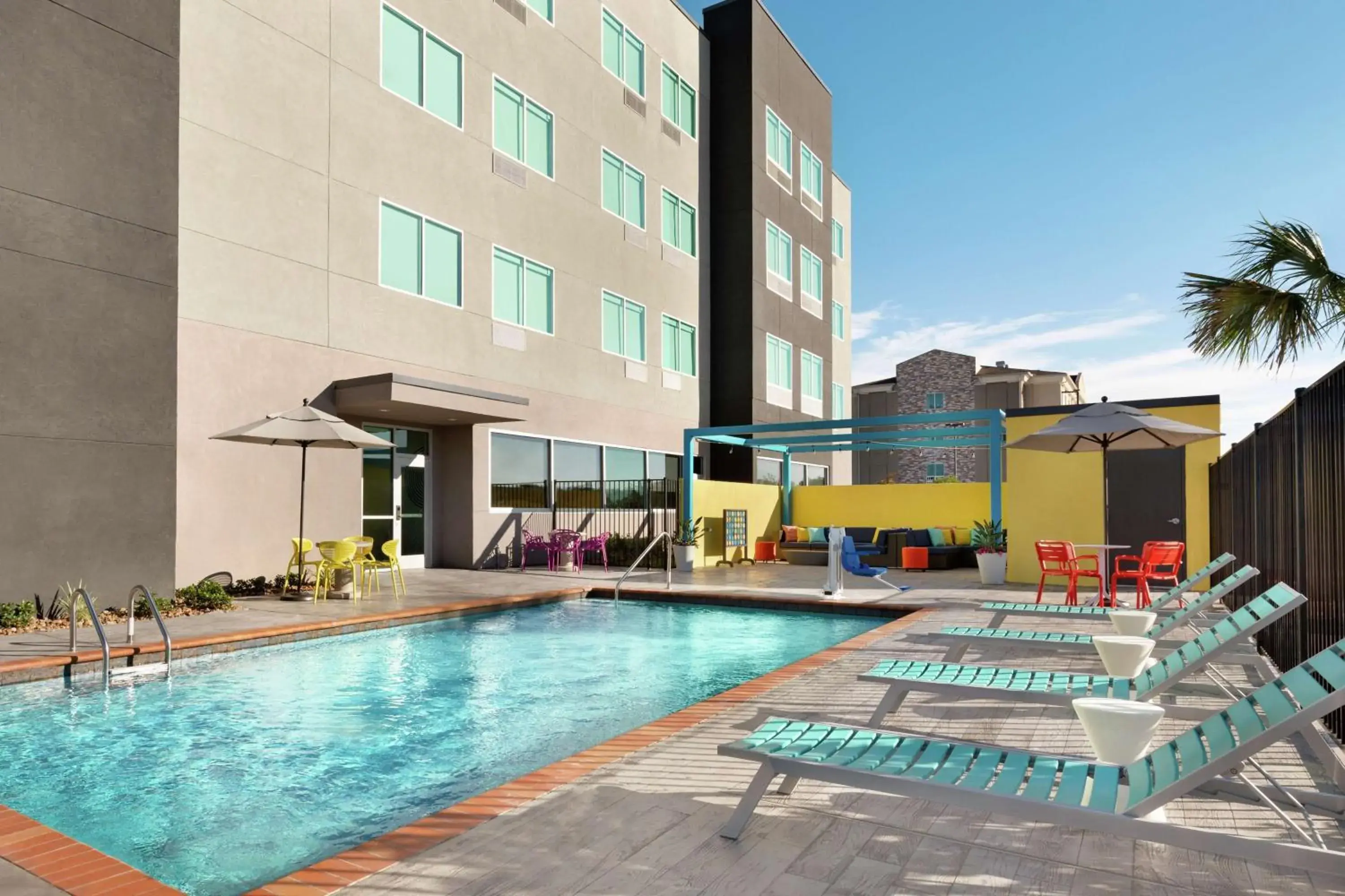 Pool view in Tru by Hilton Webster Houston NASA Pool view in Tru by Hilton Webster Houston NASA