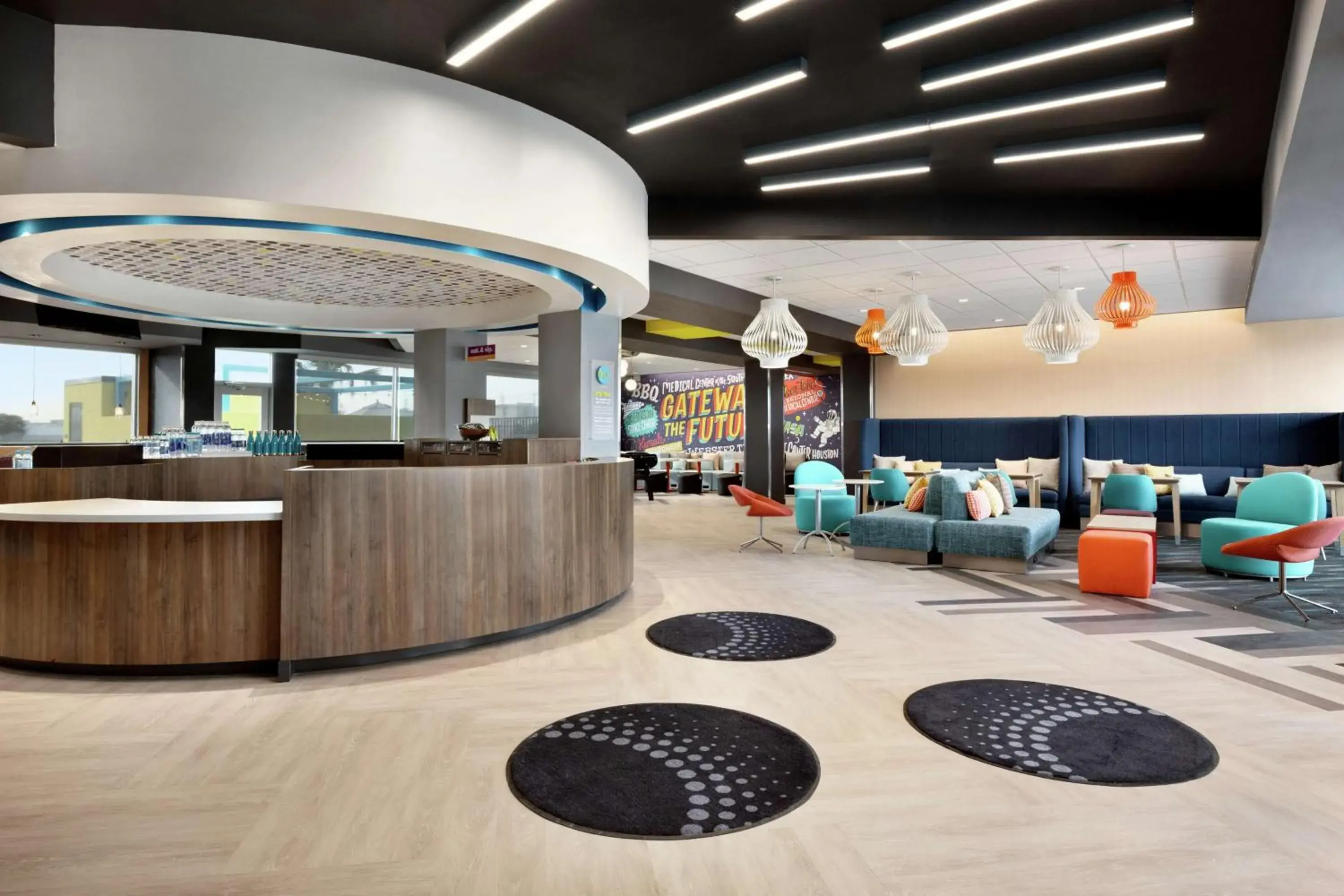 Lobby or reception in Tru by Hilton Webster Houston NASA Lobby or reception in Tru by Hilton Webster Houston NASA