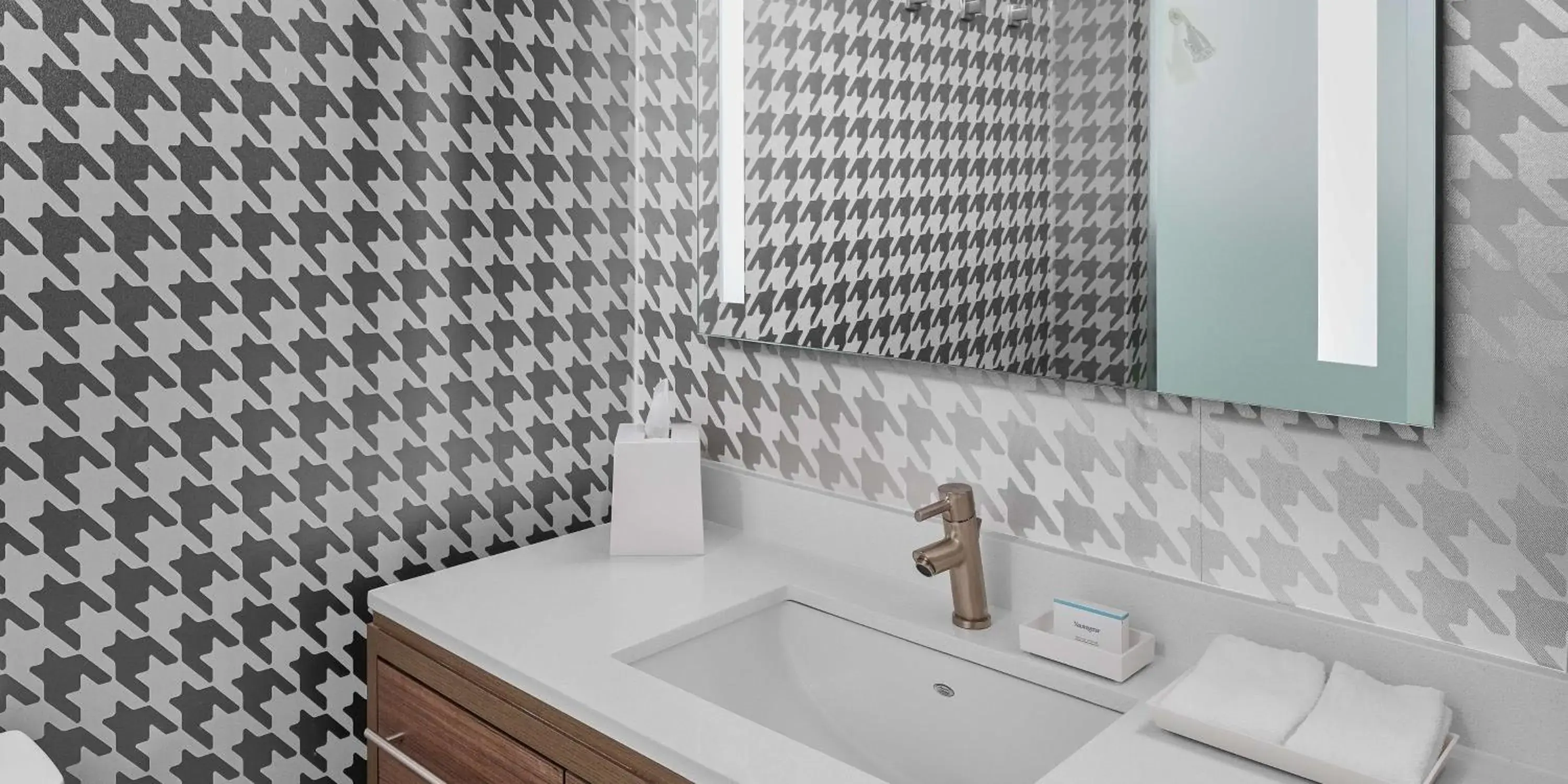 Bathroom in Home2 Suites by Hilton Ocean City Bayside Bathroom in Home2 Suites by Hilton Ocean City Bayside