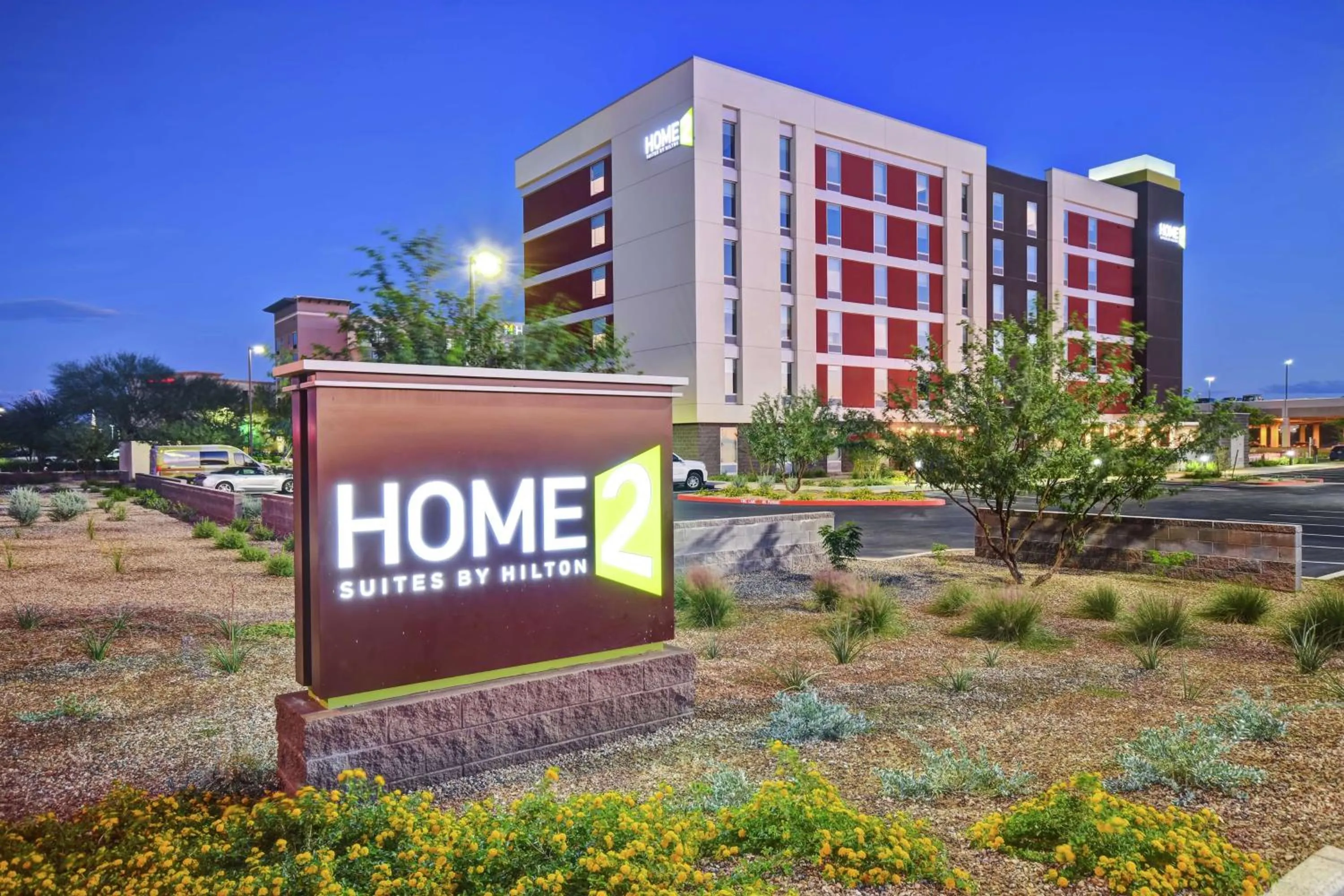 Property building in Home2 Suites by Hilton Gilbert
