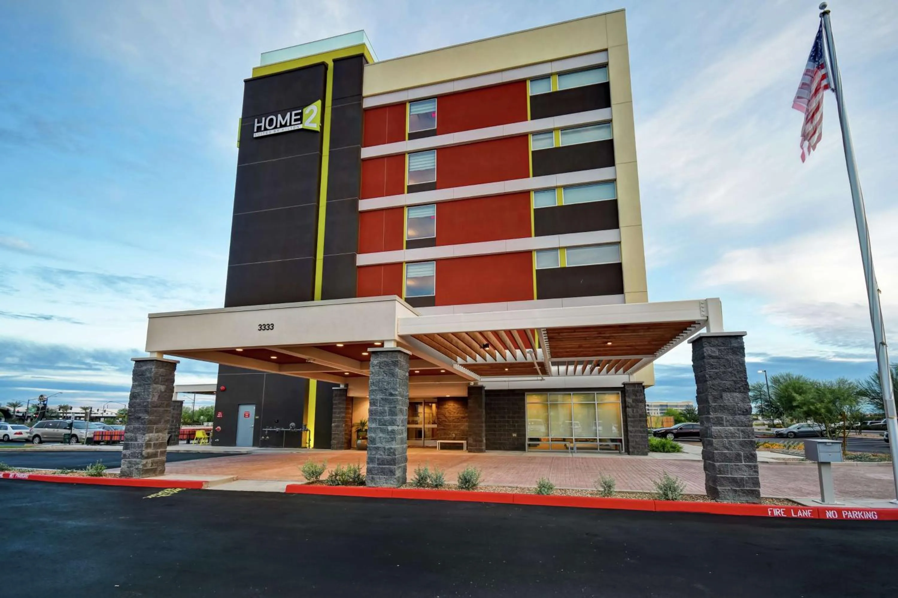 Property building in Home2 Suites by Hilton Gilbert