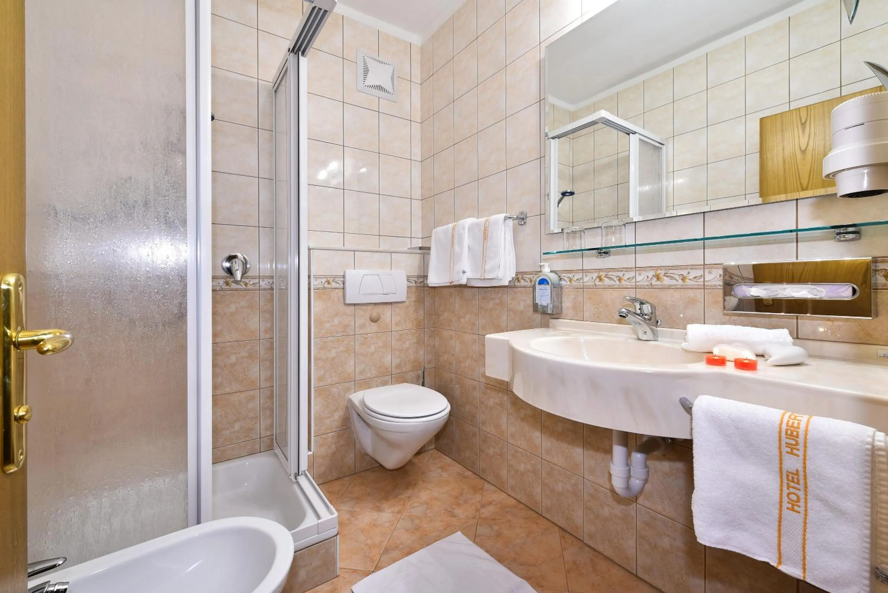 Bathroom in Hotel Hubertushof