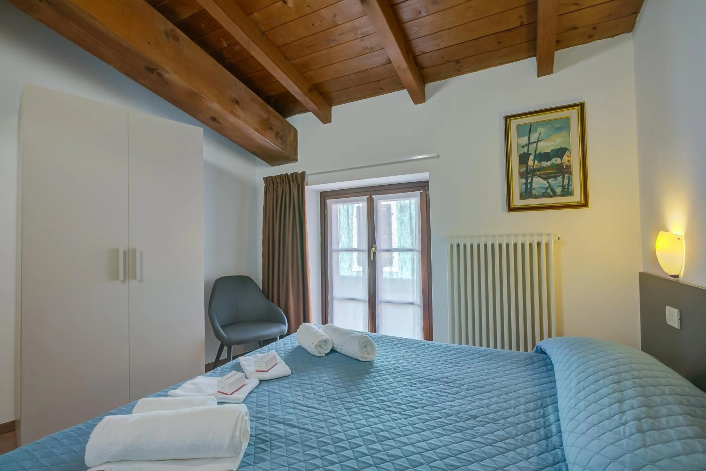 Bedroom, Bed in Casa Alpino