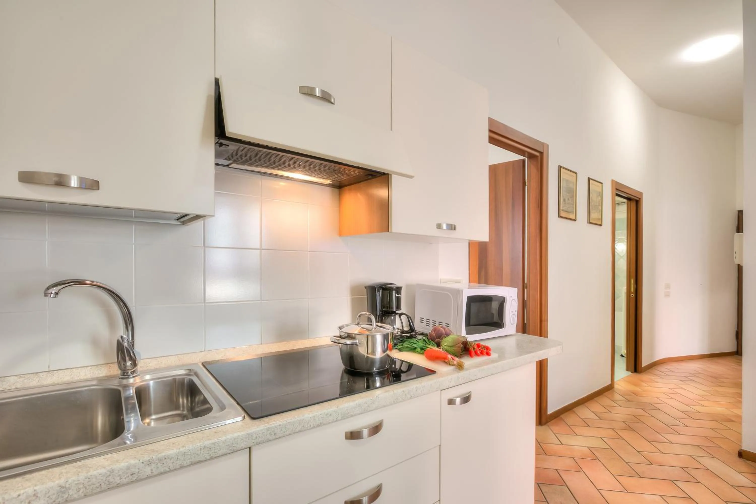 Kitchen or kitchenette in Casa Alpino