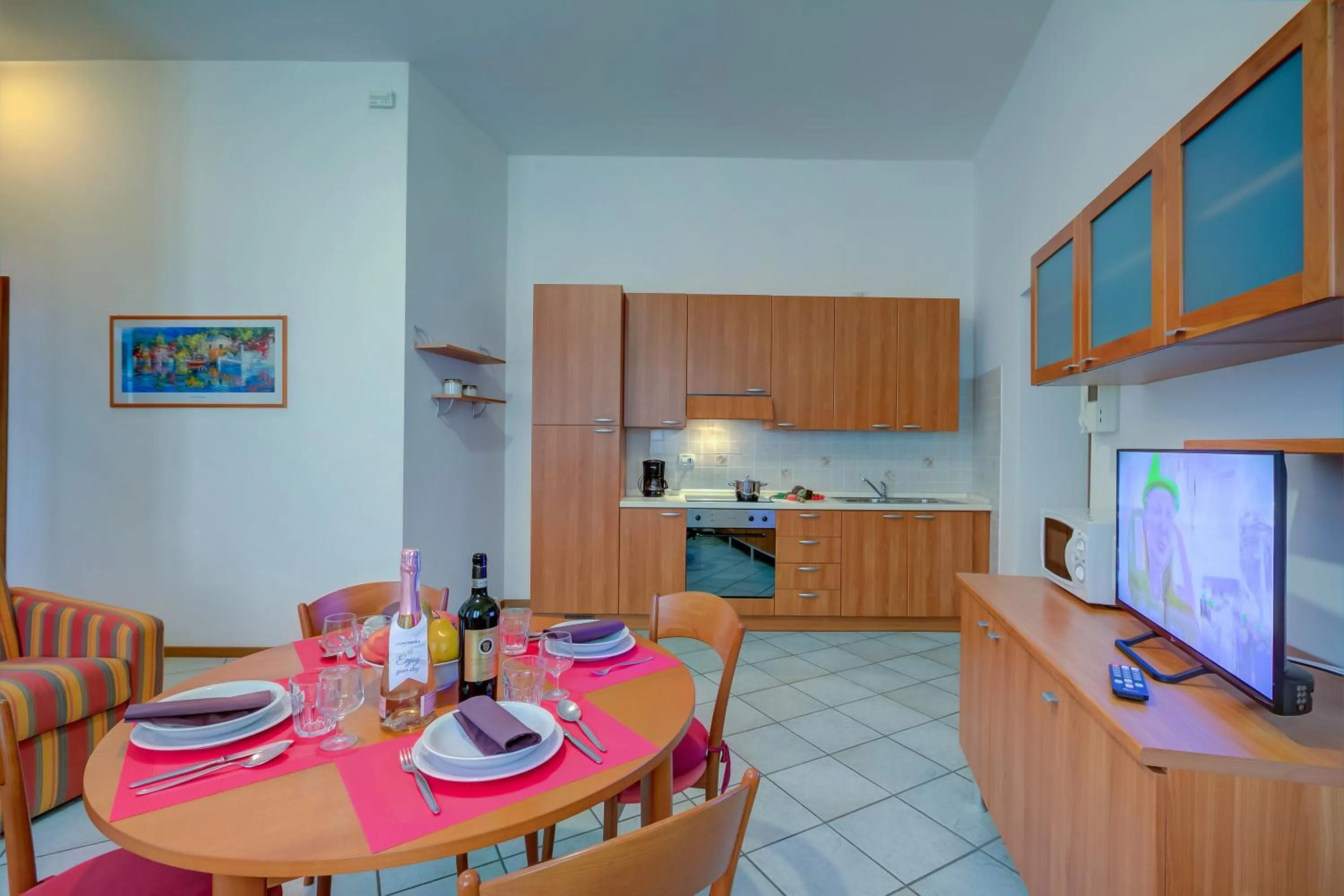 Kitchen or kitchenette in Casa Alpino