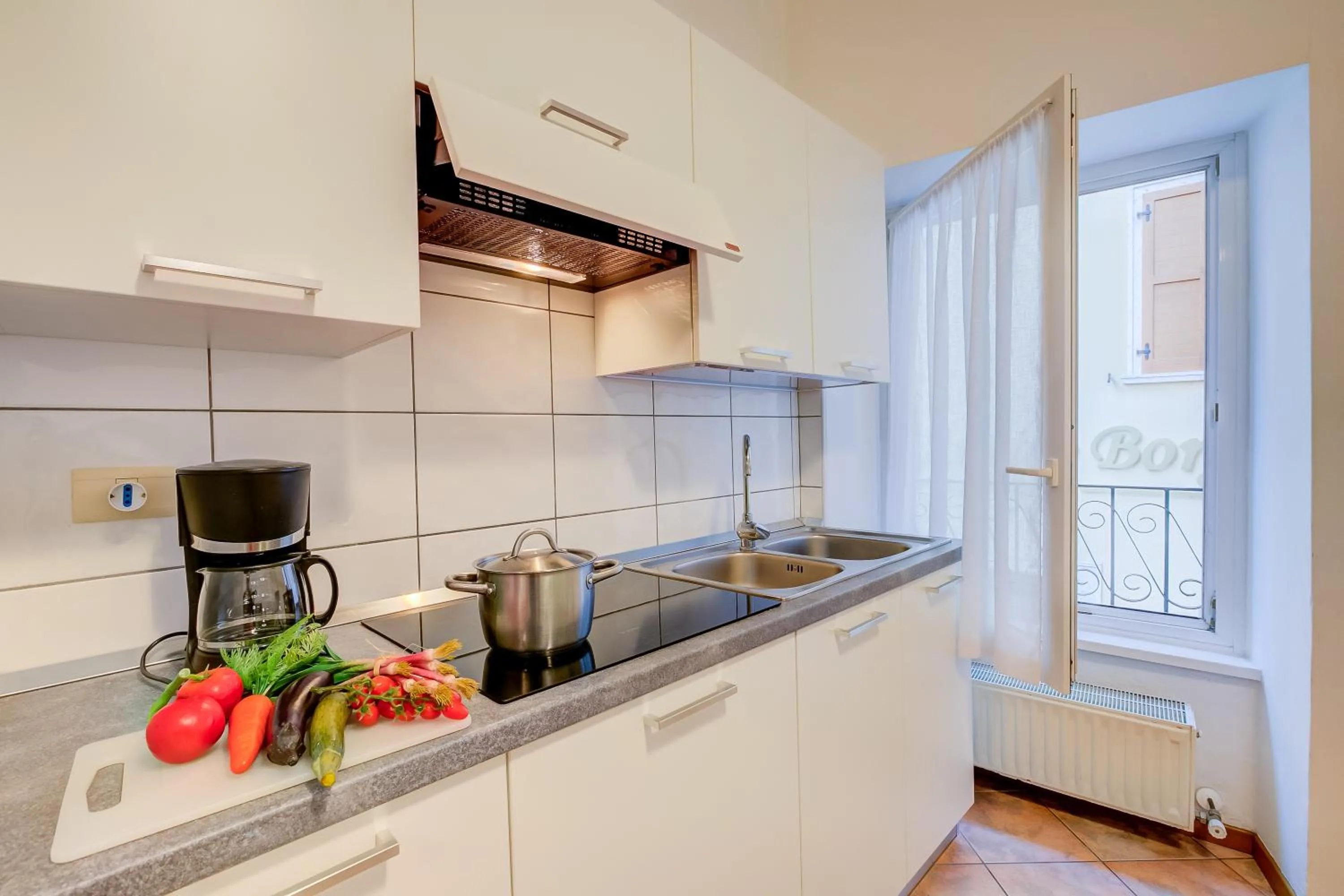 Kitchen or kitchenette in Casa Alpino
