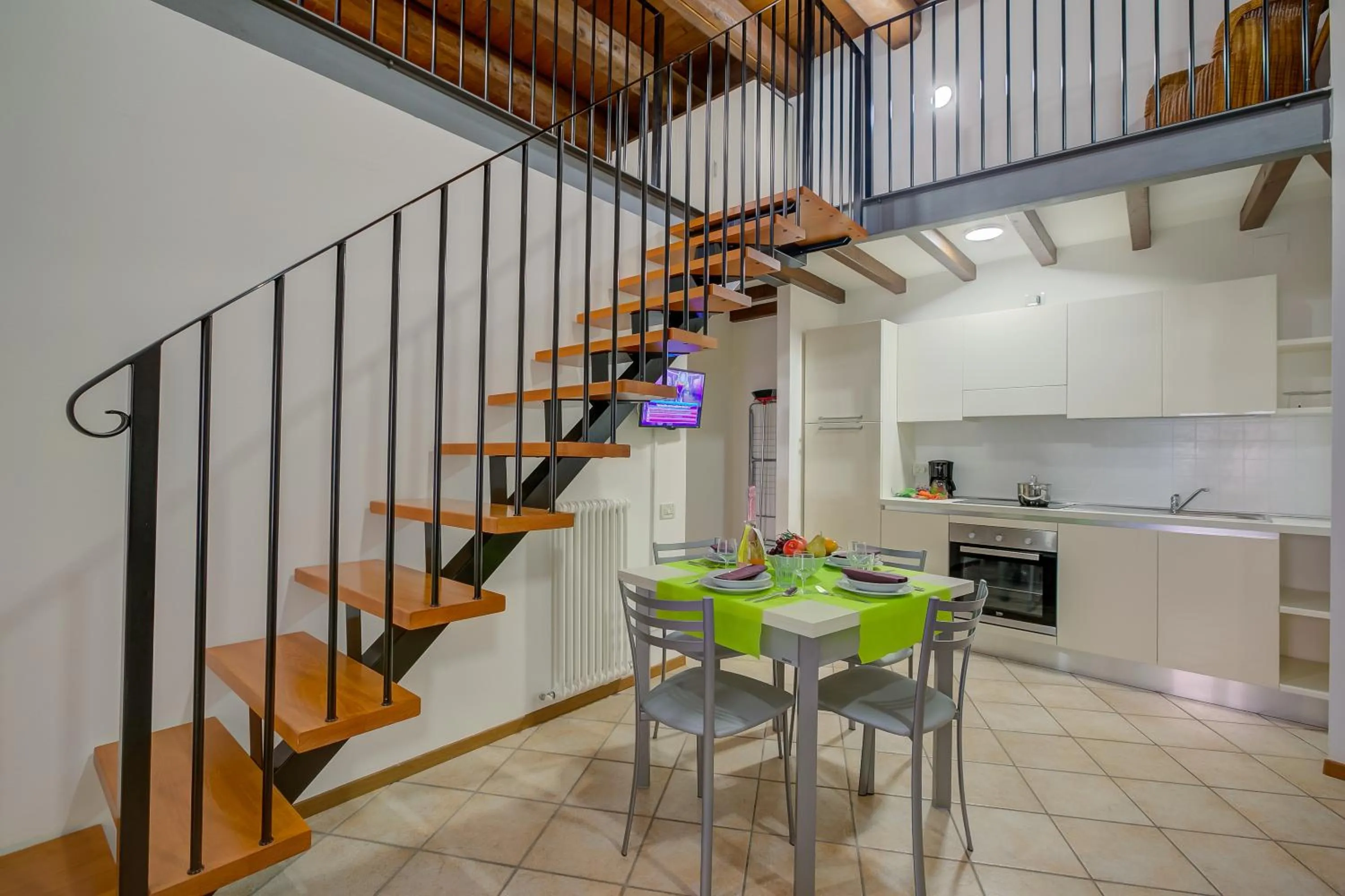 Kitchen or kitchenette in Casa Alpino