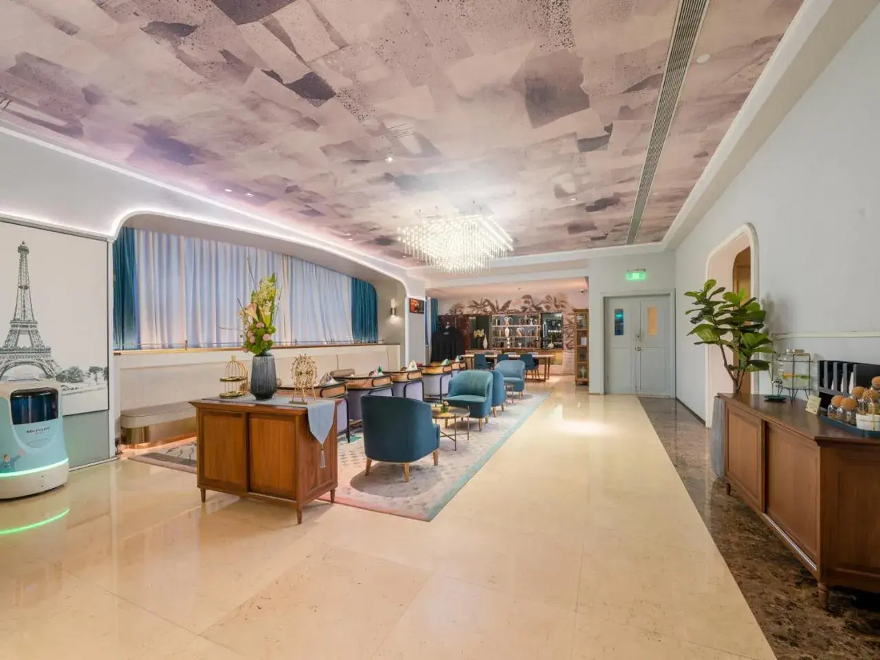 Lobby or reception in Mercure Shanghai Global Harbour Lobby or reception in Mercure Shanghai Global Harbour
