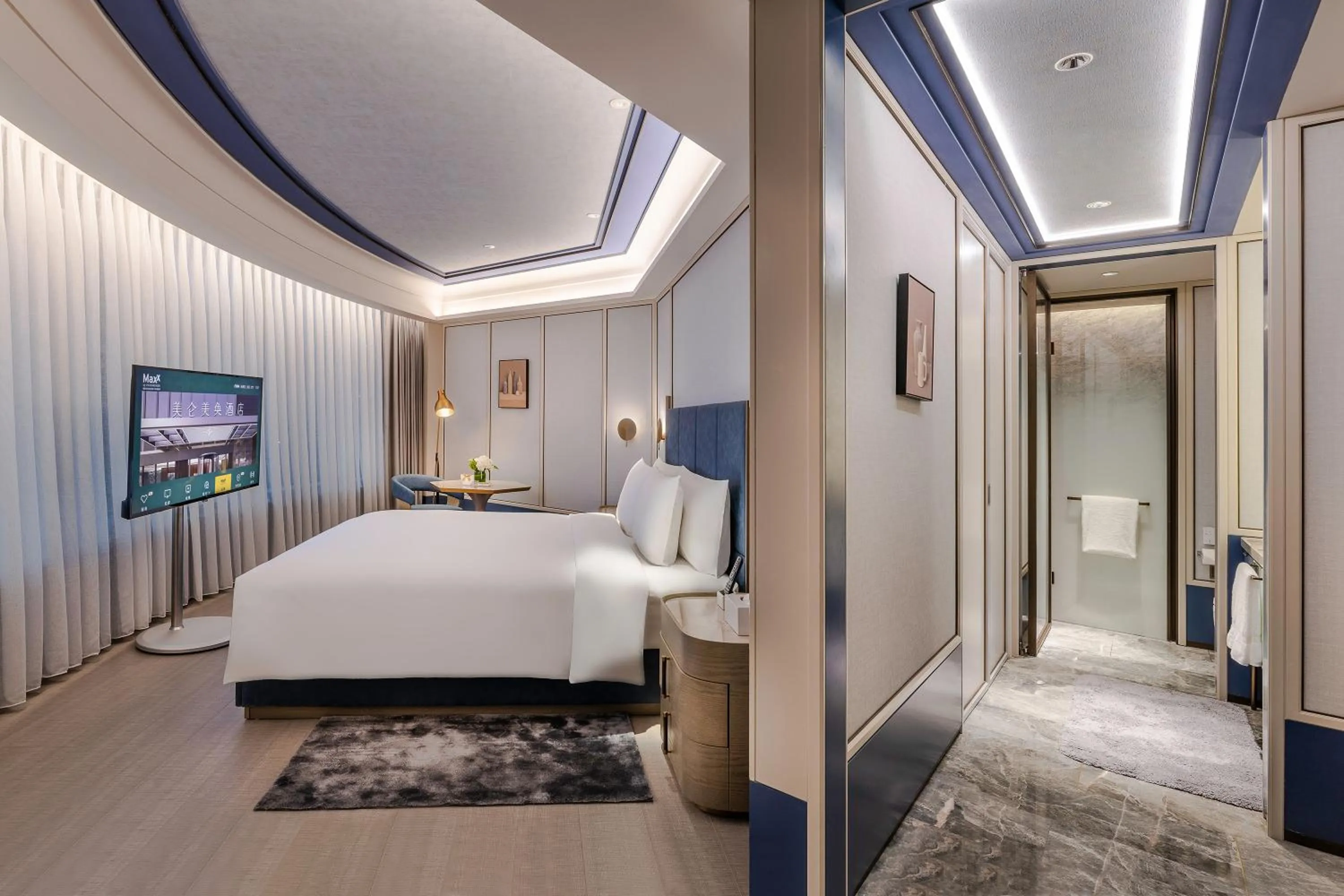 Bed in MaxX by Steigenberger Guangzhou Zhujiang New Town - Free Shuttle bus to Canton Fair Complex during Canton Fair Period