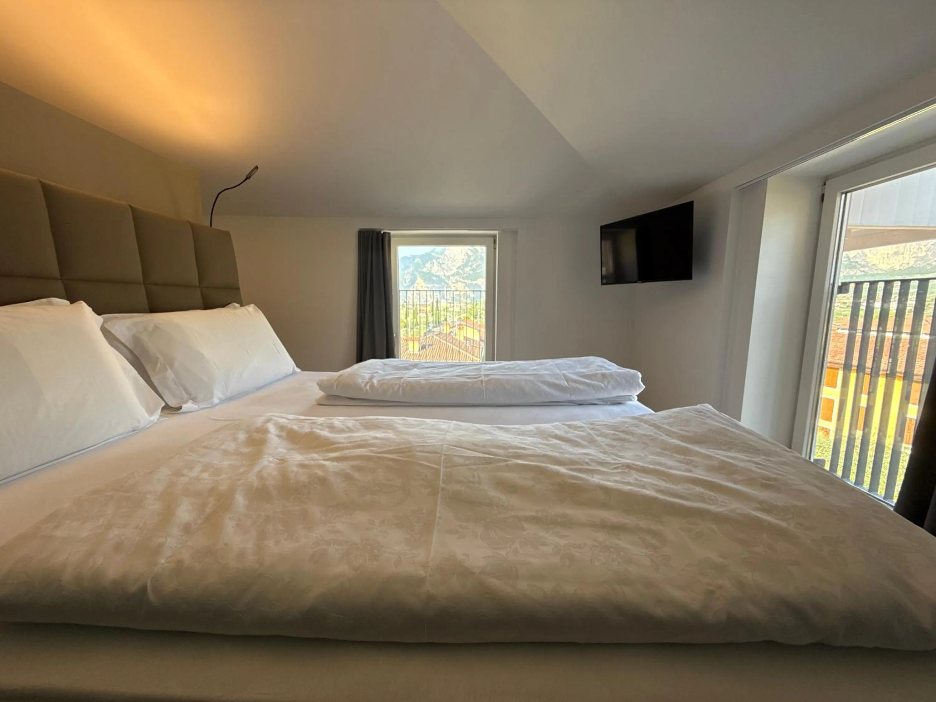 Bed in Hotel San Giorgio