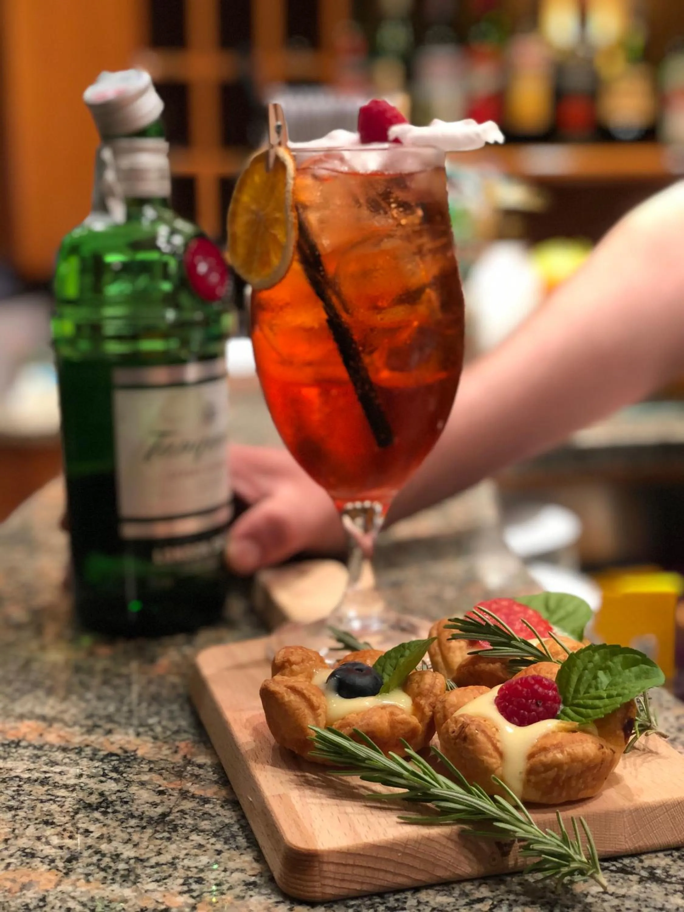 Food and drinks in Hotel San Giorgio