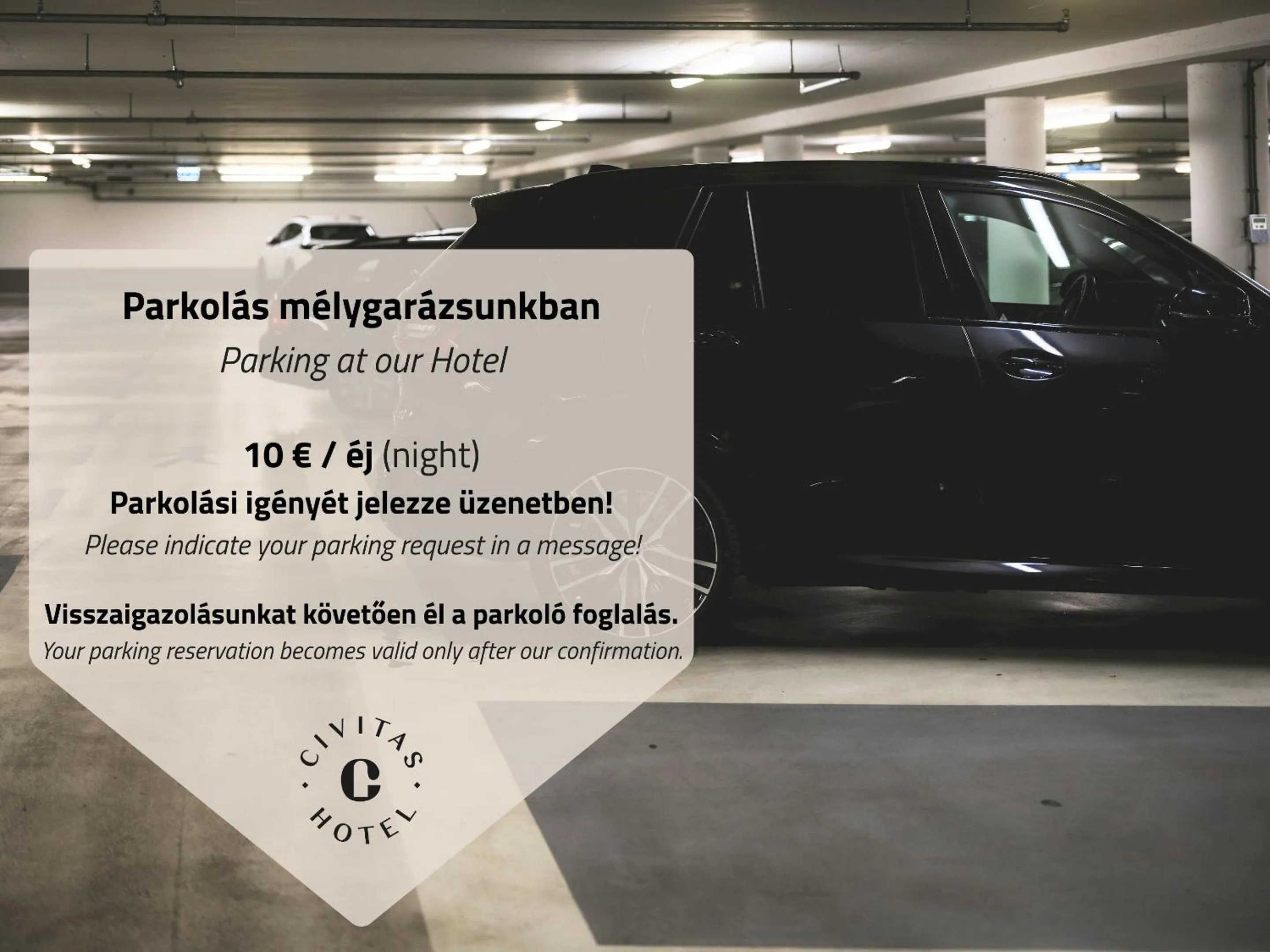 Parking in Hotel Civitas