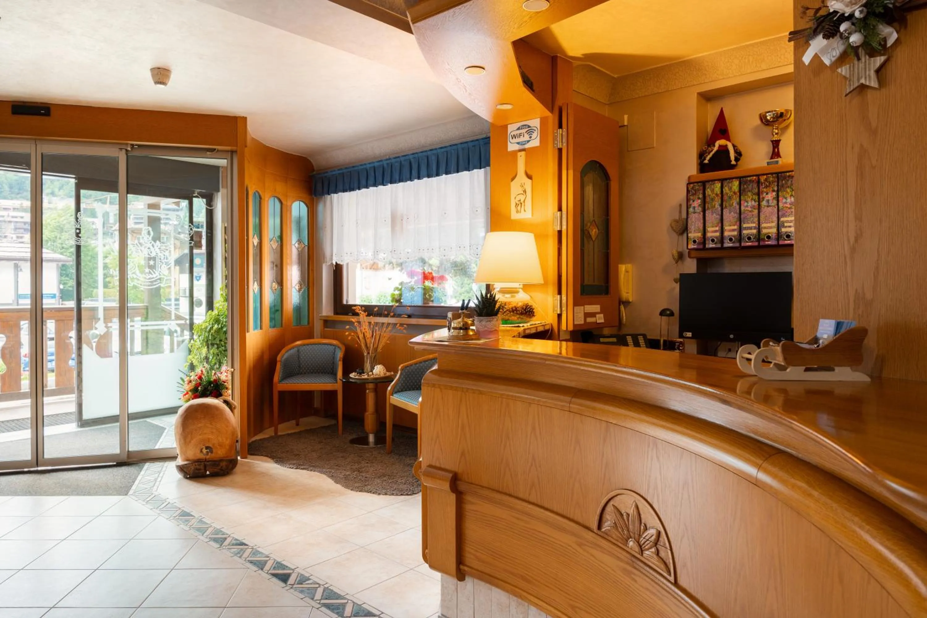 Lobby or reception in Hotel Villa Emma