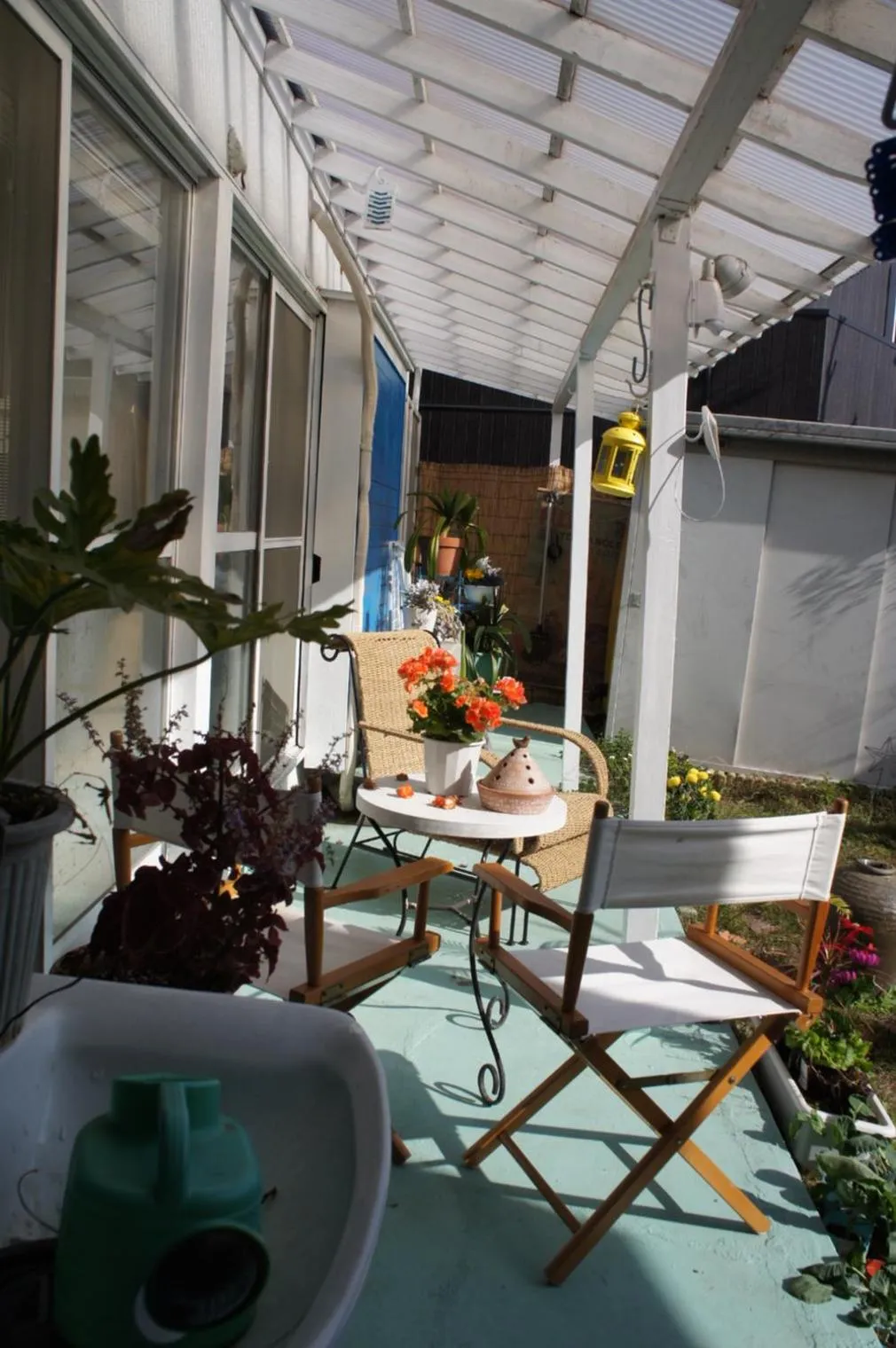 Balcony/Terrace in EMS Enoshima クラシックゲストハウス 寝室は個室 犬OK