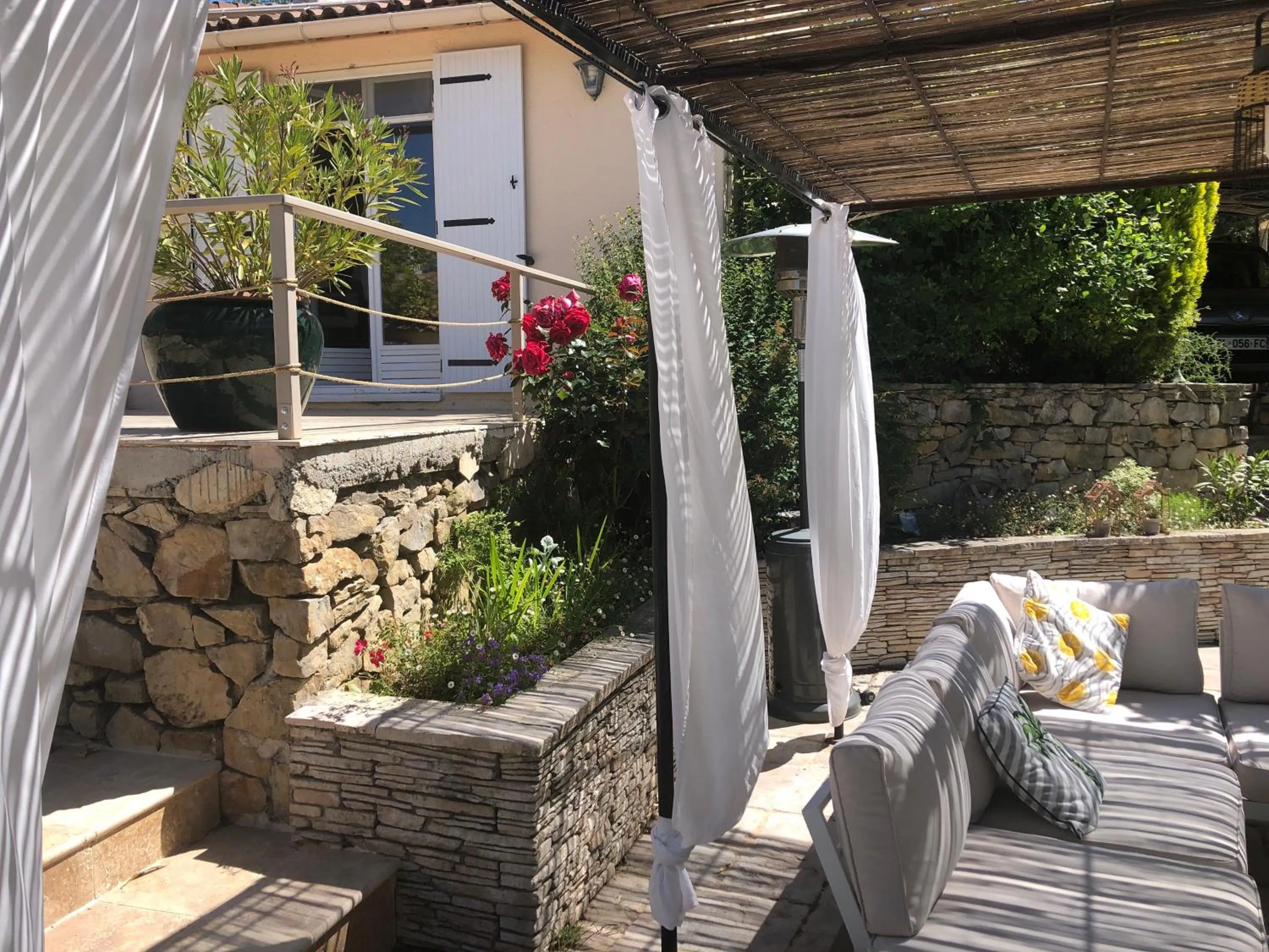 Seating area in Villa QUINISSOLE