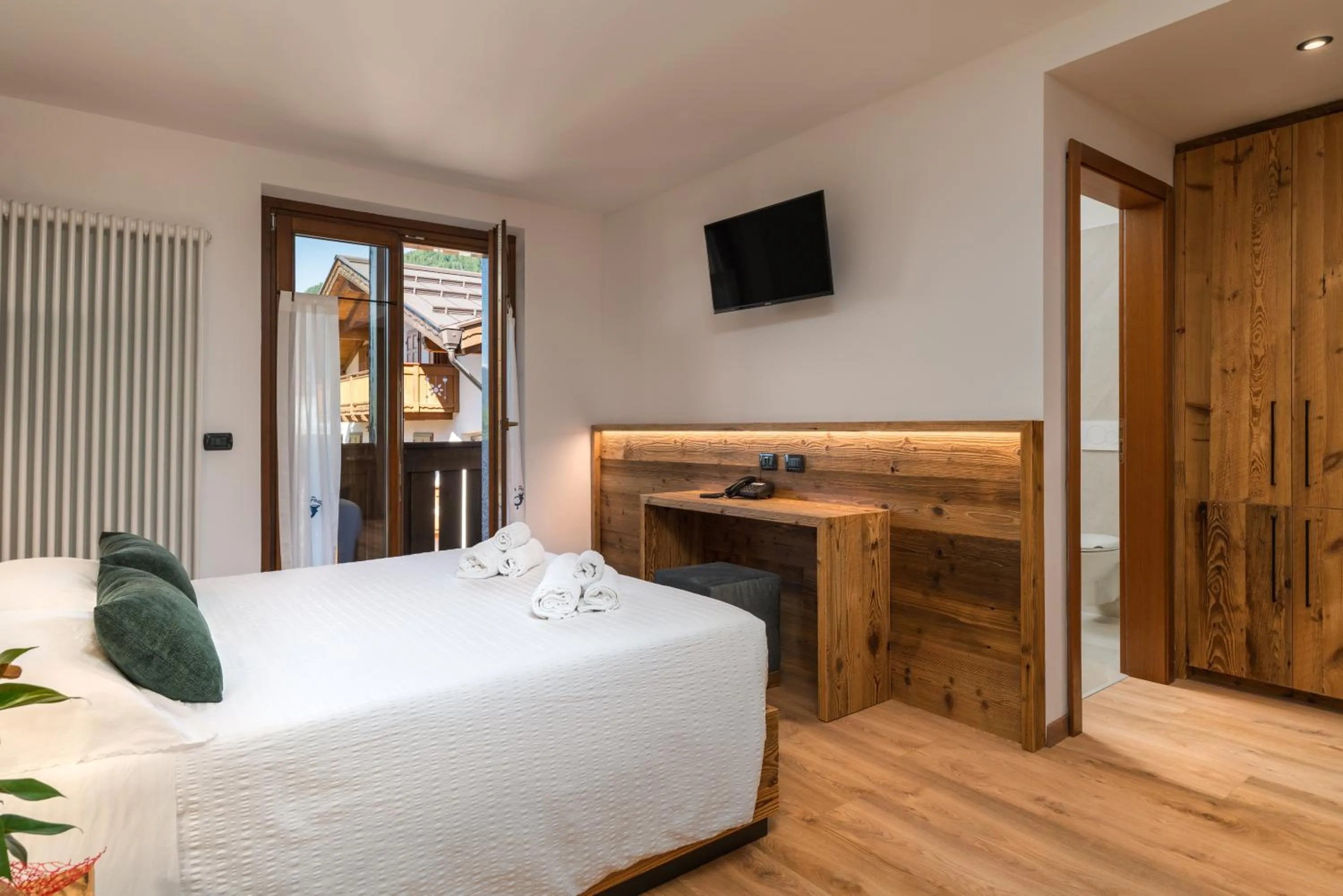Bedroom, Bed in Albergo alla Posta