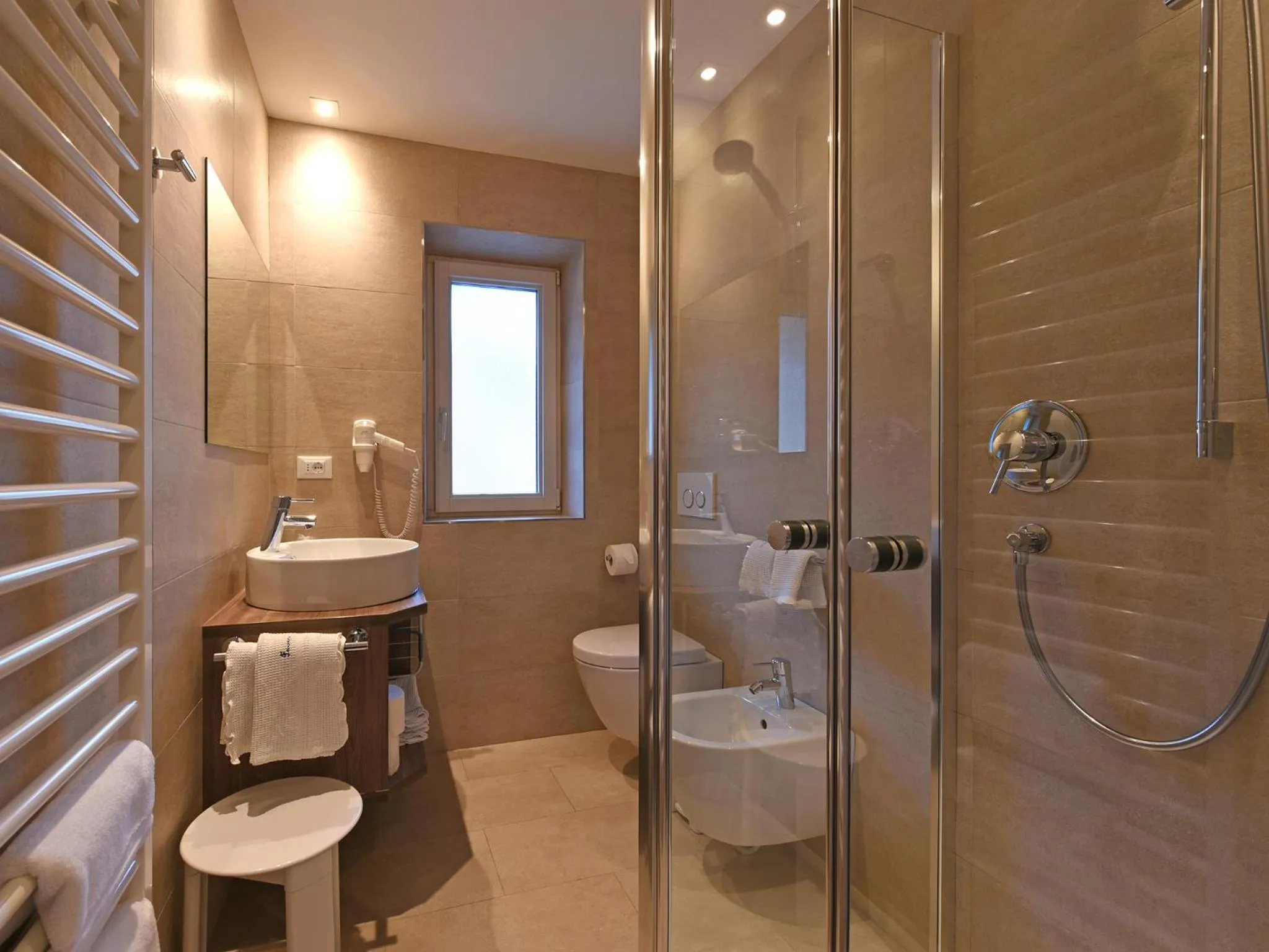 Bathroom in Residence Hotel Fever