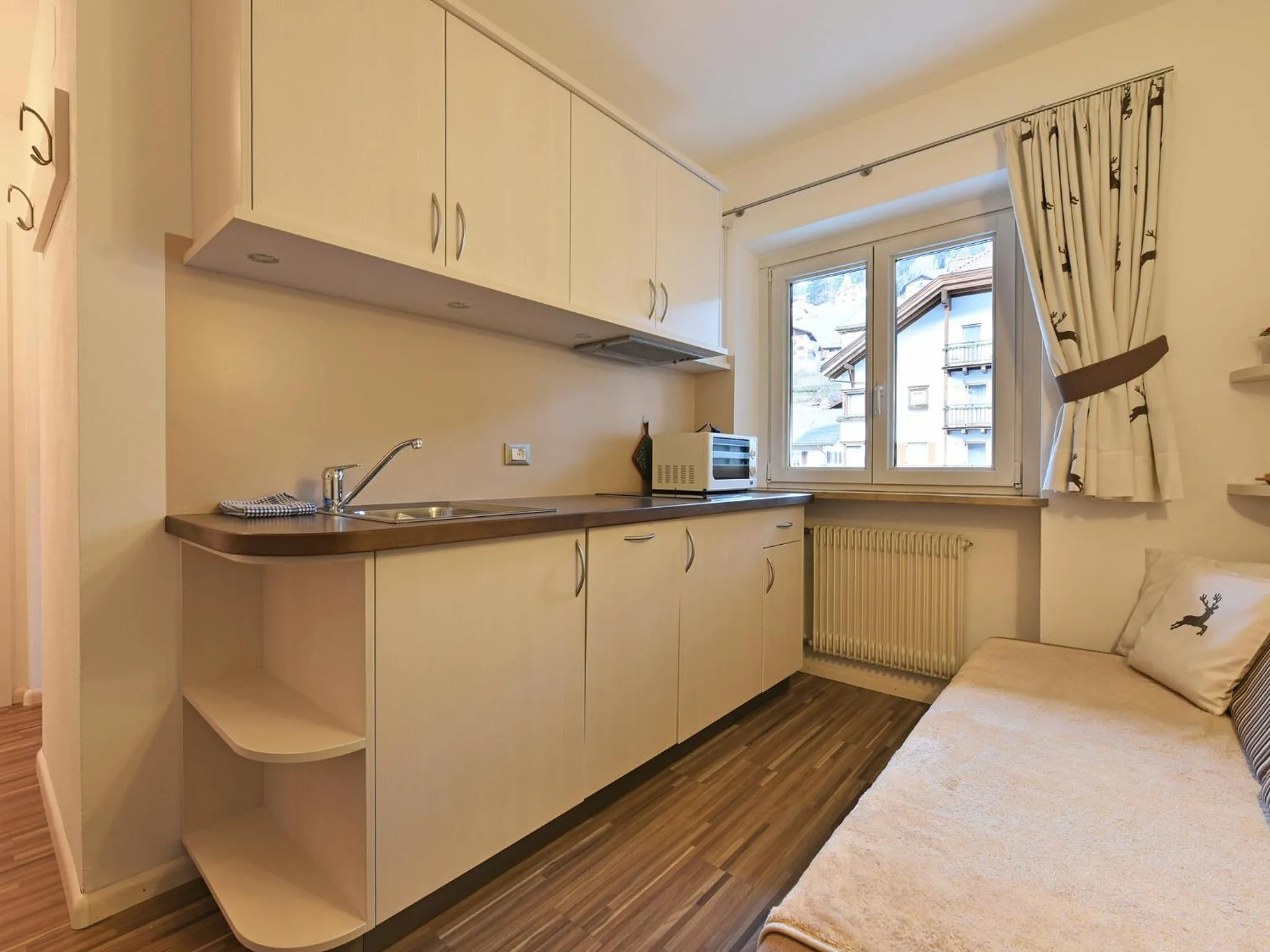 Kitchen or kitchenette in Residence Hotel Fever