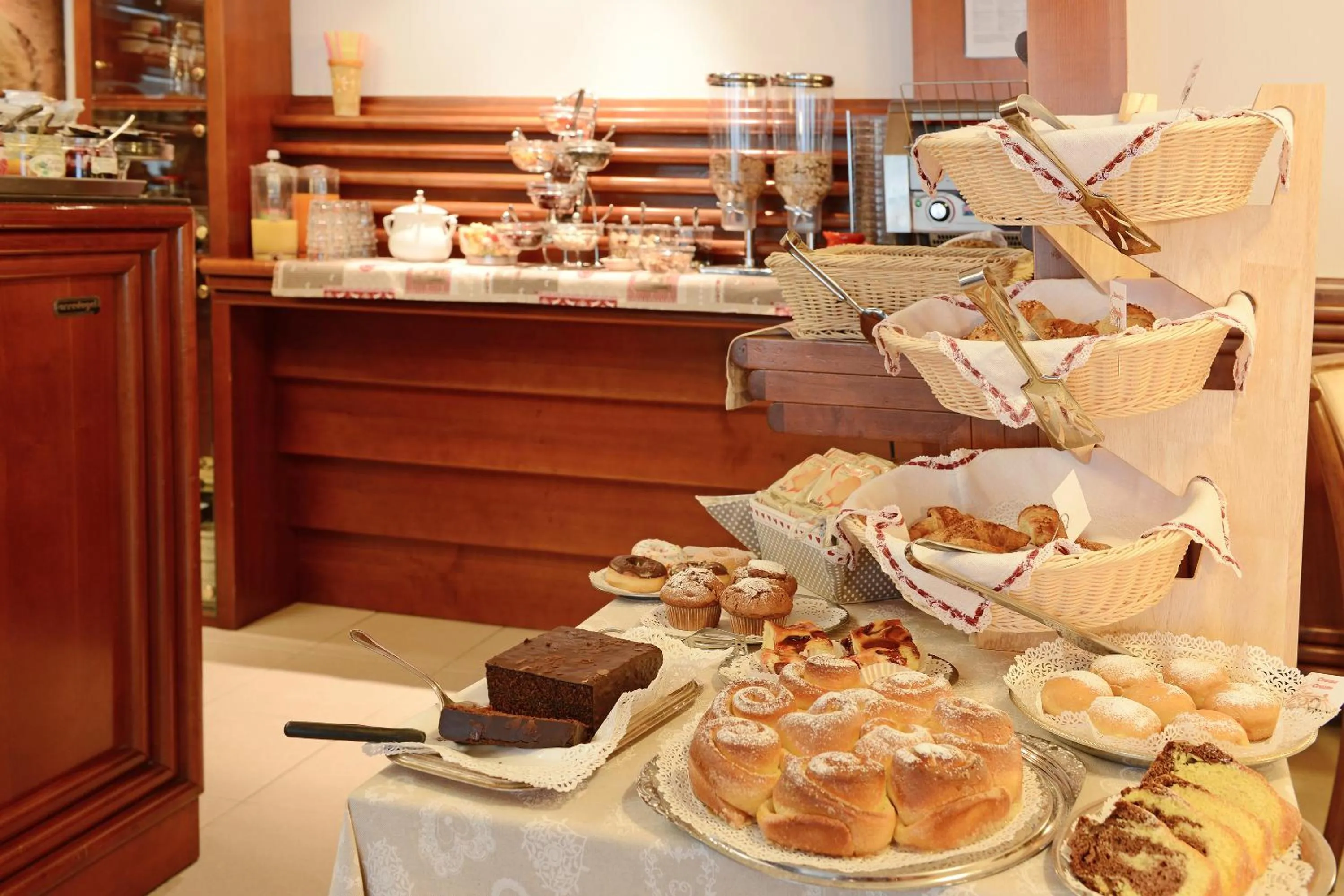 Buffet breakfast in Residence Hotel Fever