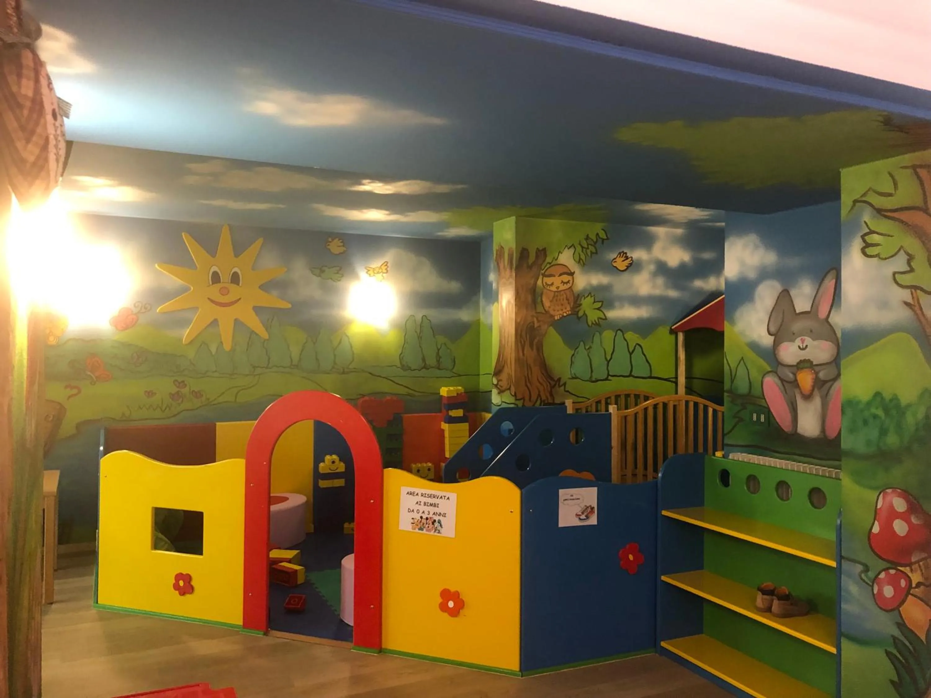 Children play ground in Cavallino Lovely Hotel