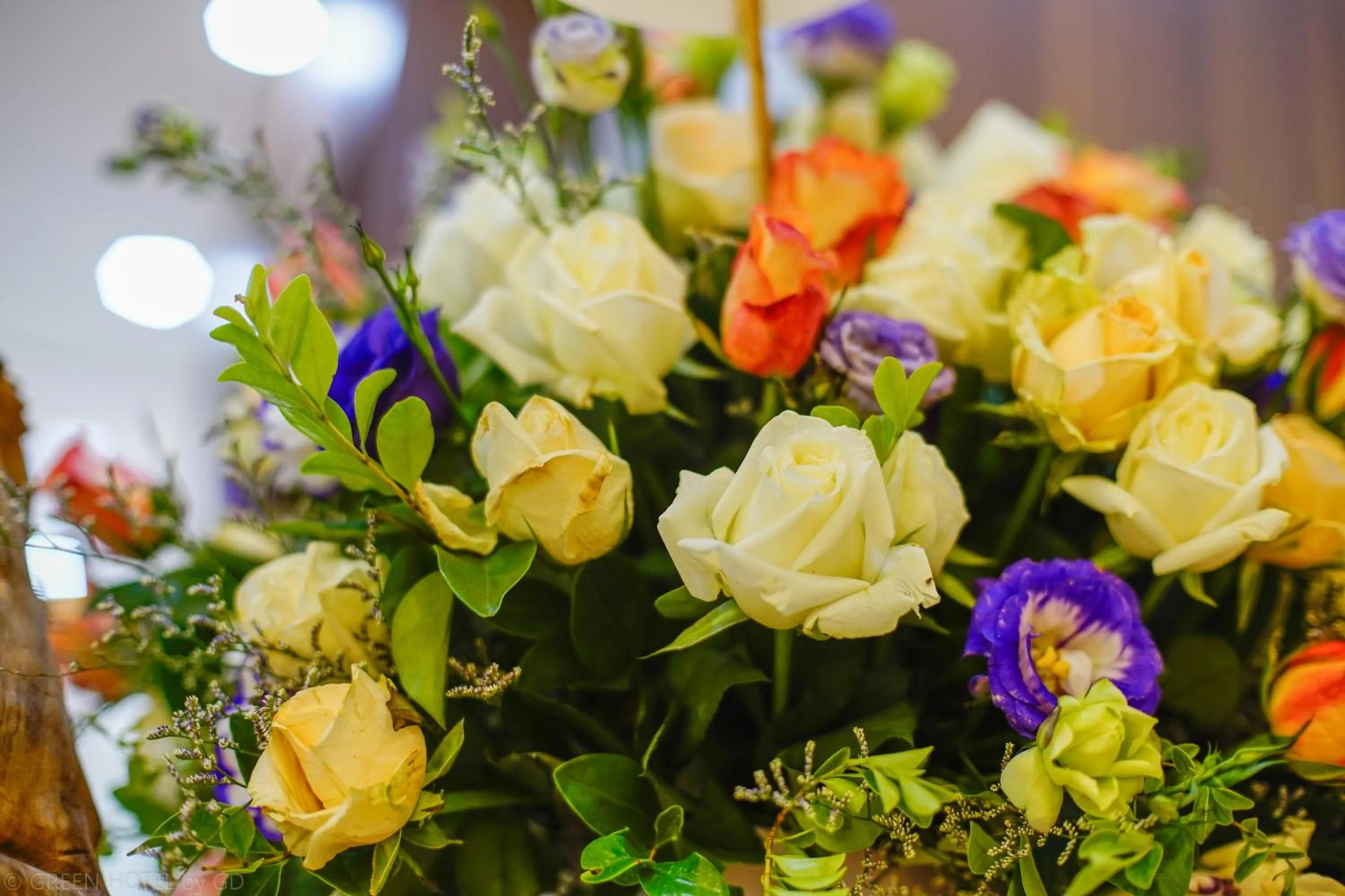 Decorative detail in Green Hadong Hotel