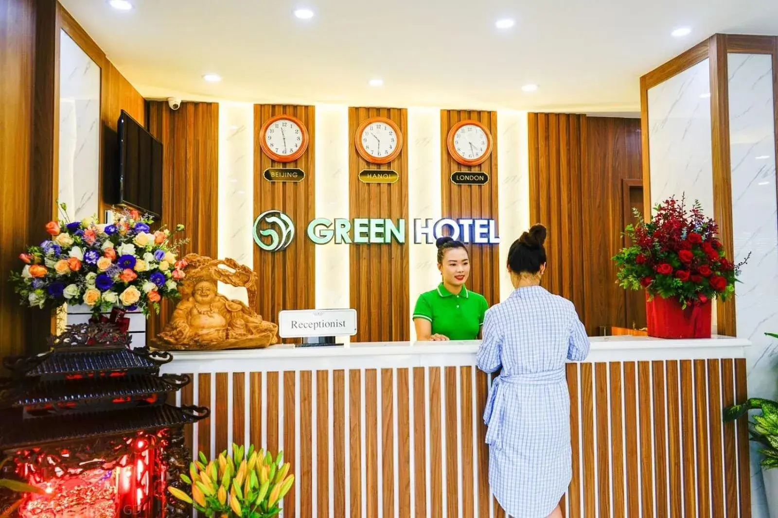 Lobby or reception in Green Hadong Hotel Lobby or reception in Green Hadong Hotel