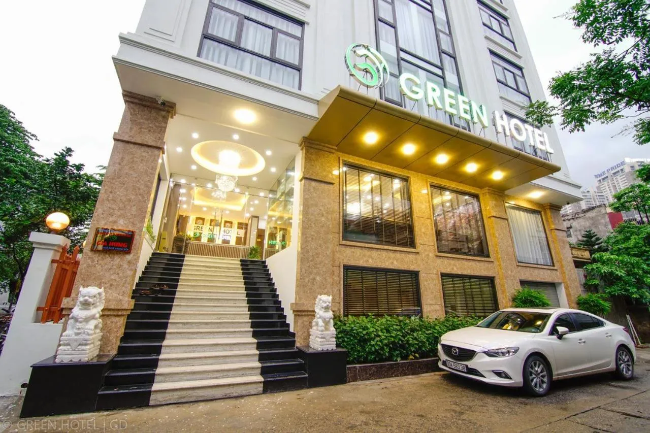 Facade/entrance in Green Hadong Hotel
