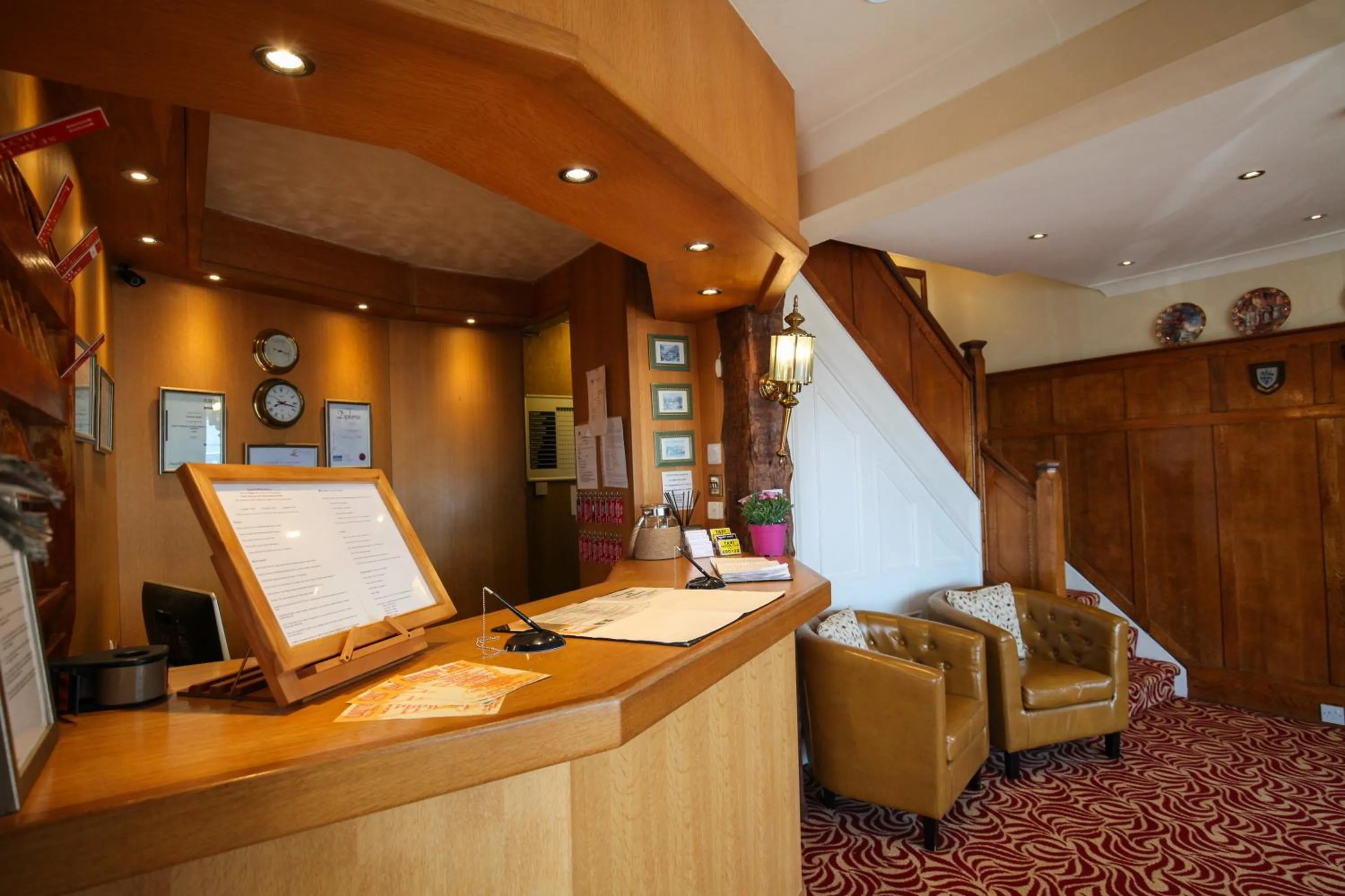 Lobby or reception in The Seacliffe - Whitby