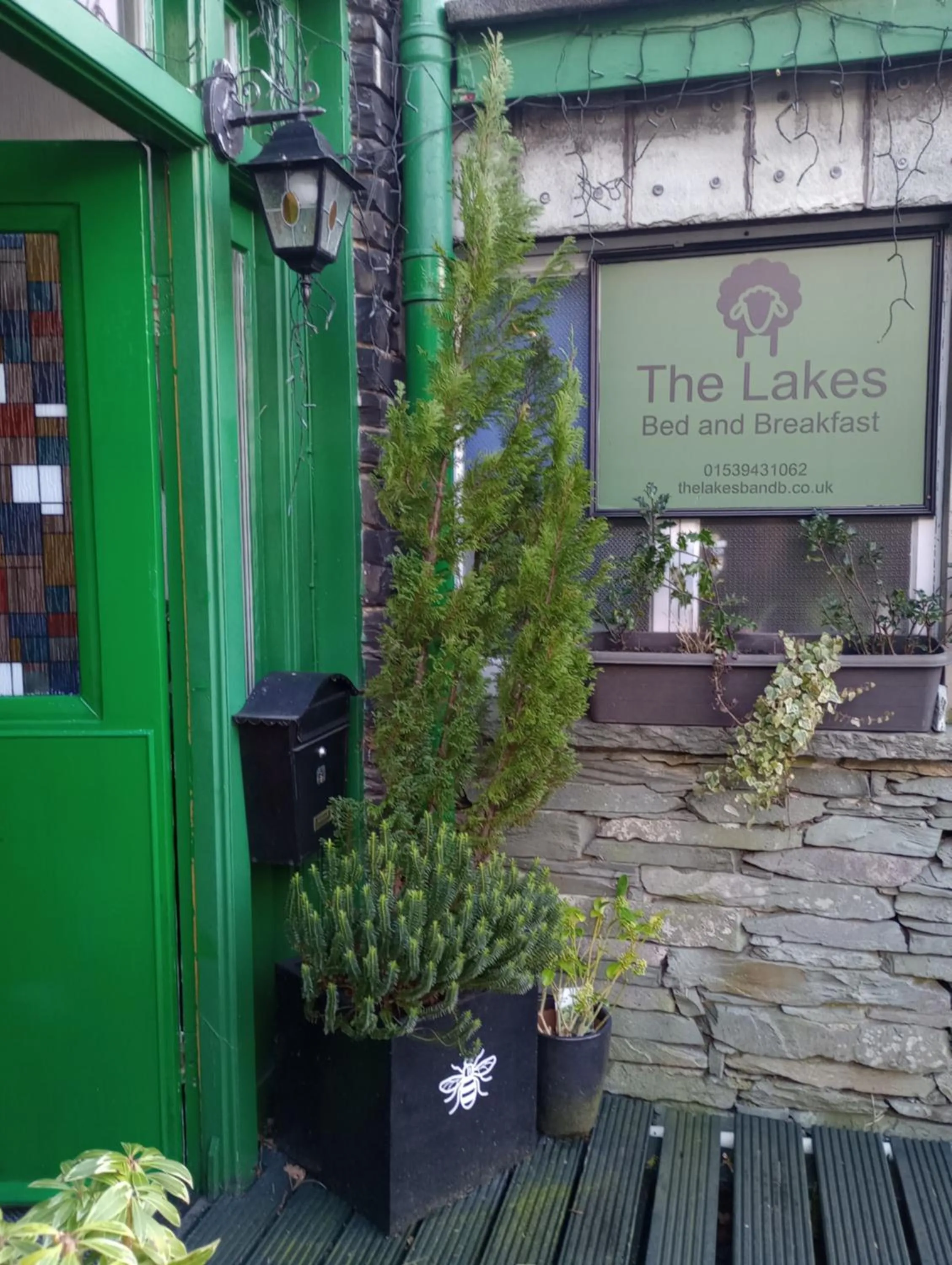 Facade/entrance in The Lakes B and B