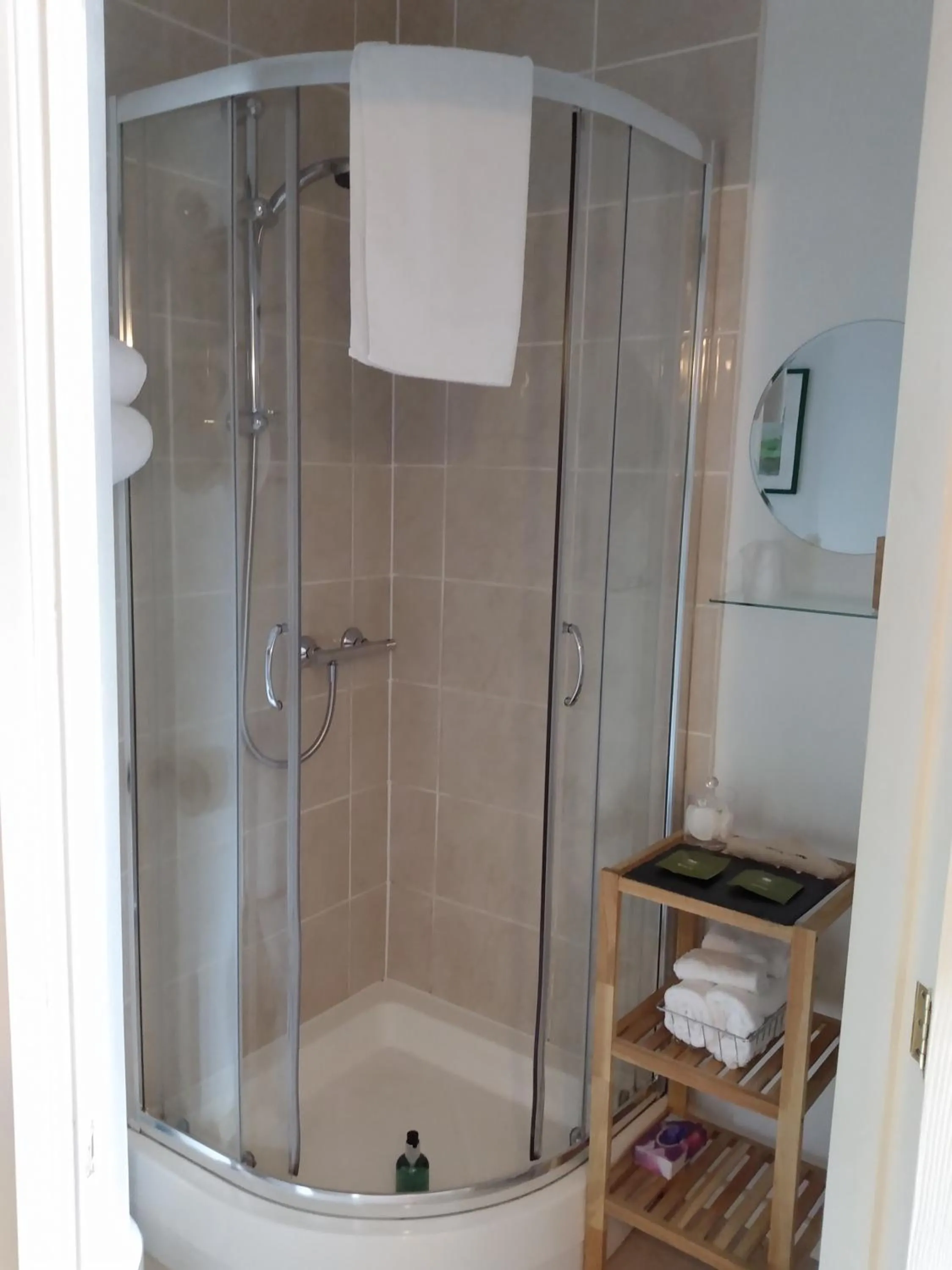 Shower in The Lakes B and B
