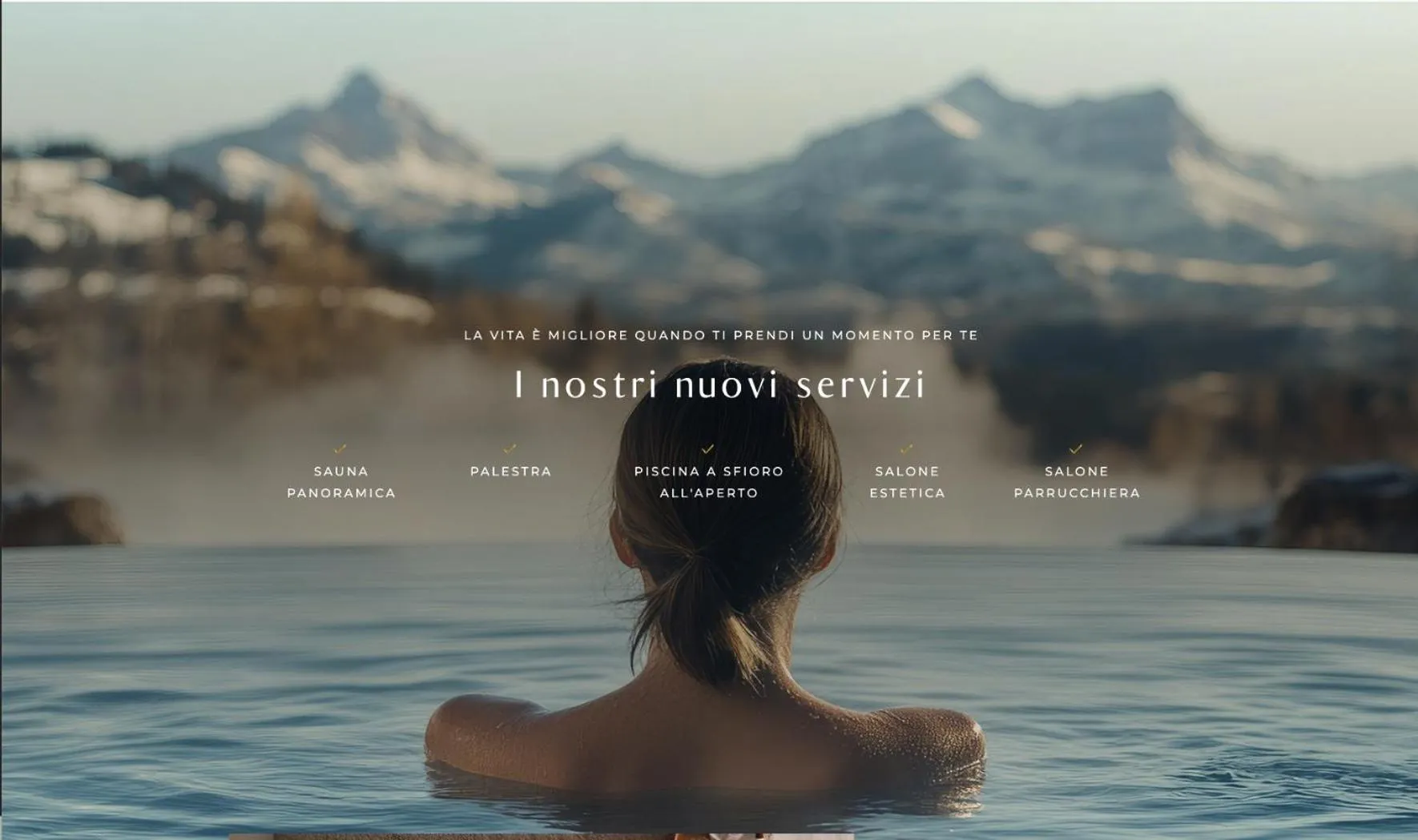 Natural landscape in Hotel Rosengarten