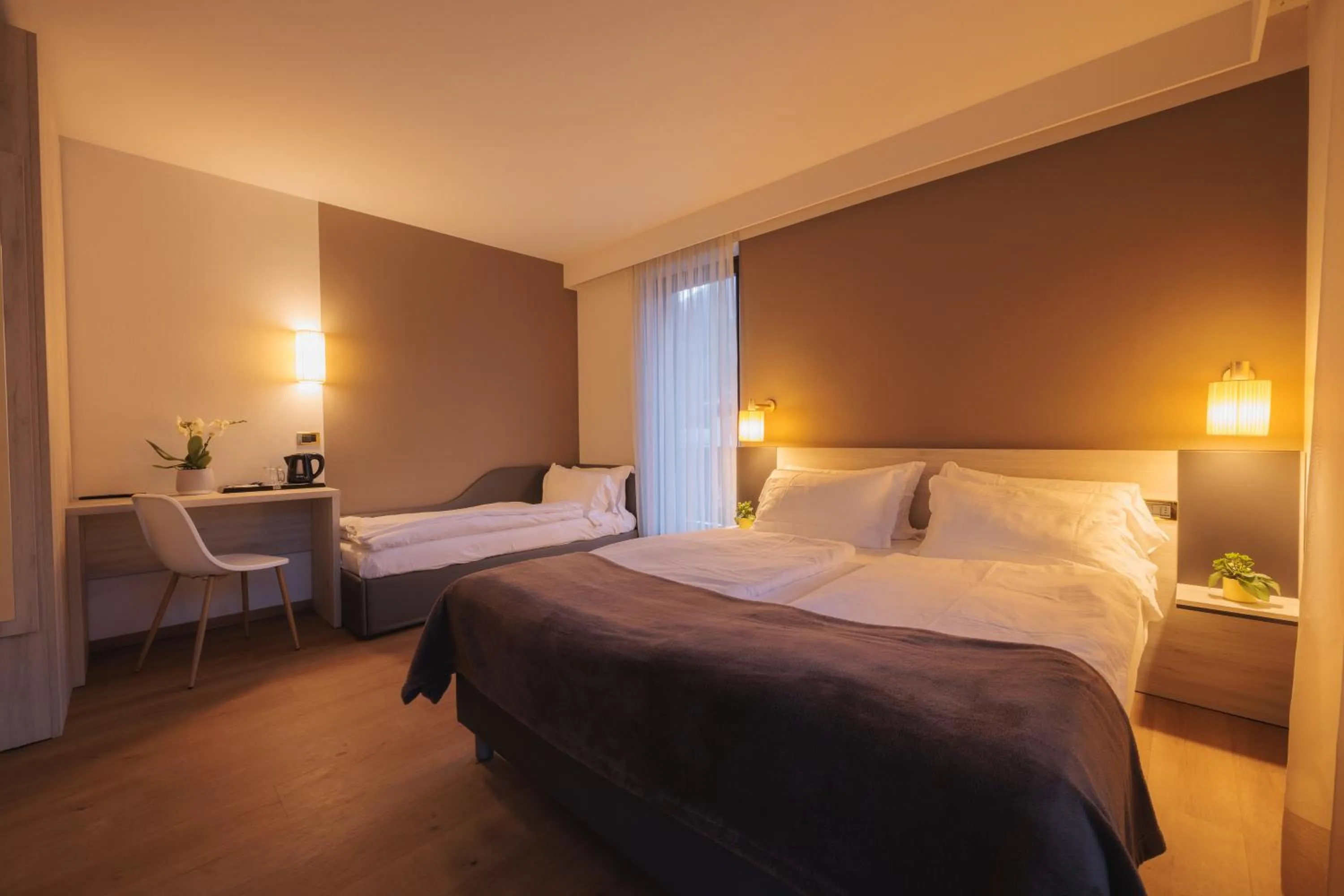 Bed in Hotel Binelli