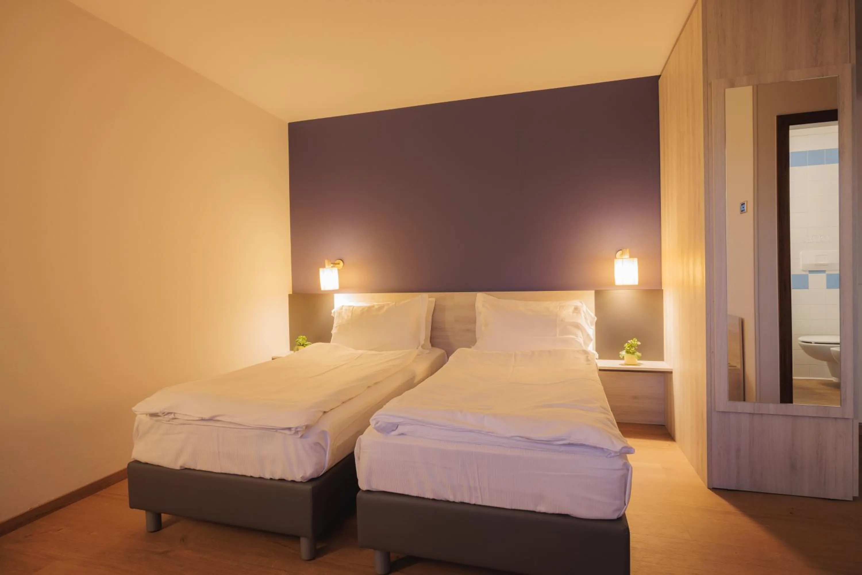 Bed in Hotel Binelli