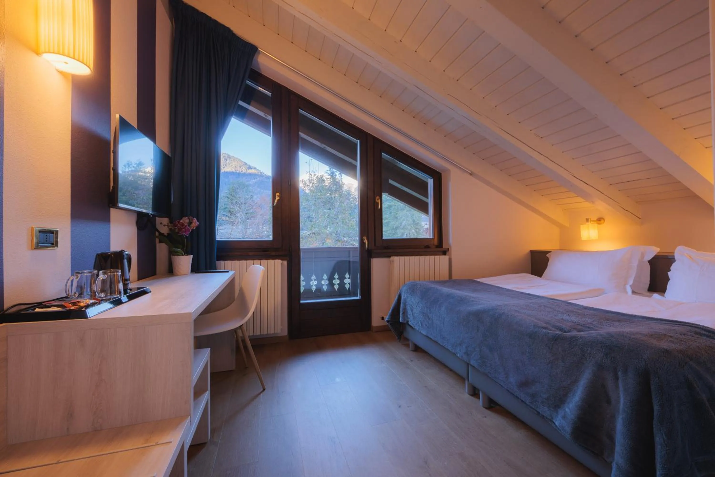 Bed in Hotel Binelli