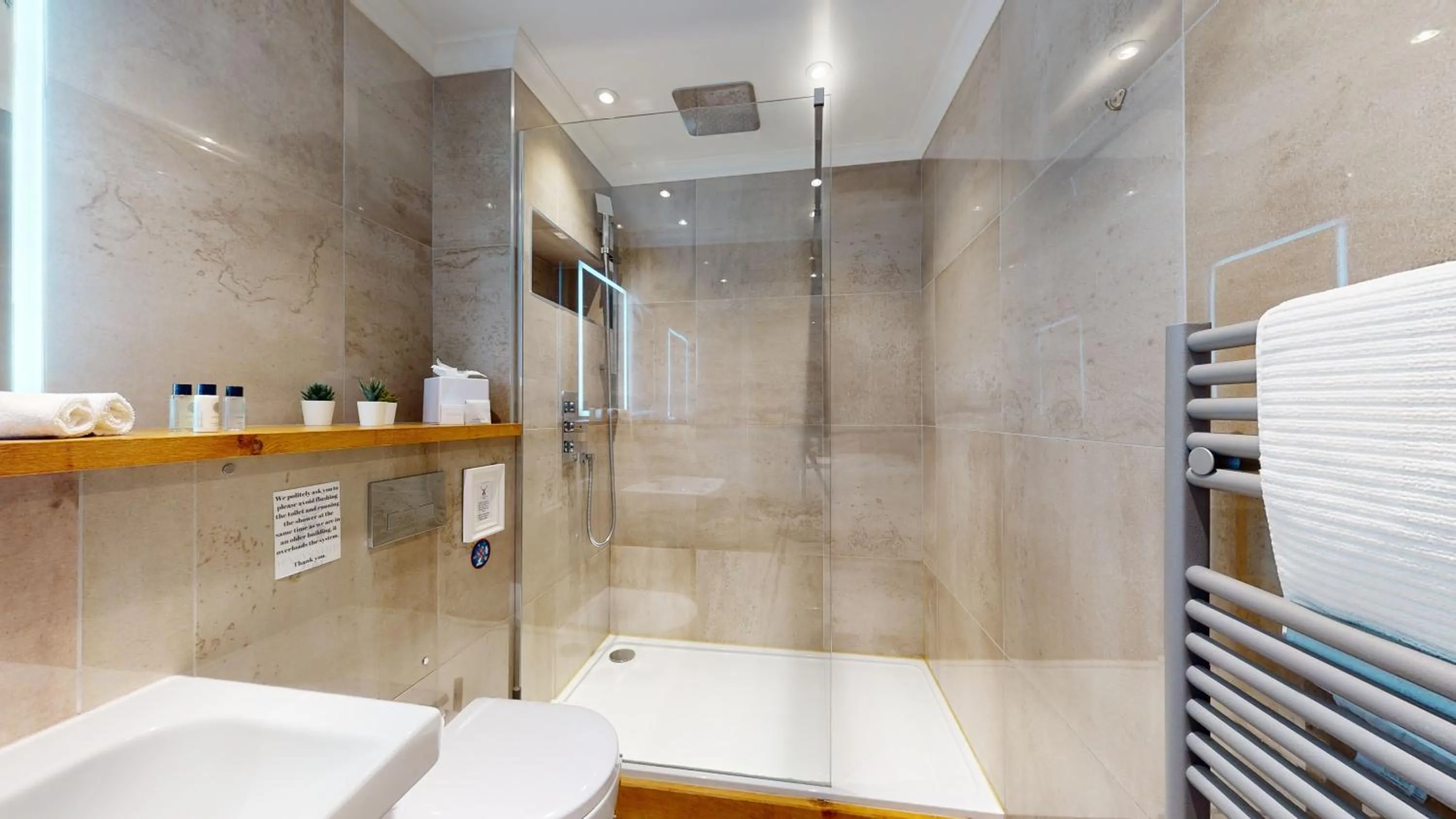 Bathroom in The Devonshire Arms