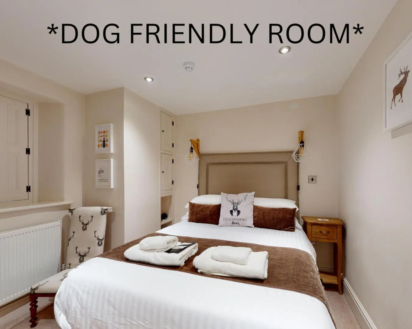 Bed in The Devonshire Arms